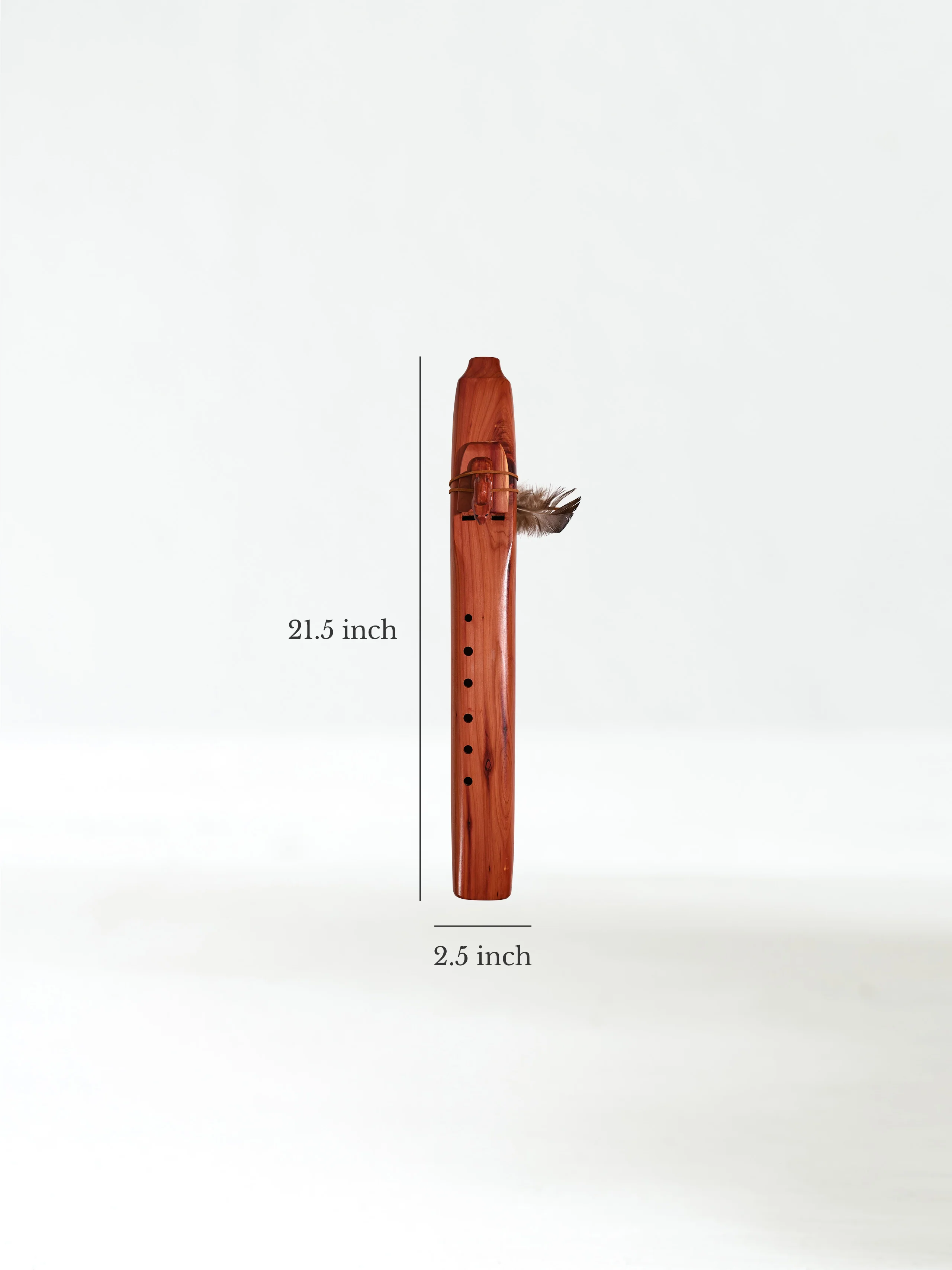 Native American Made Cedar Drone Flute - Image 23