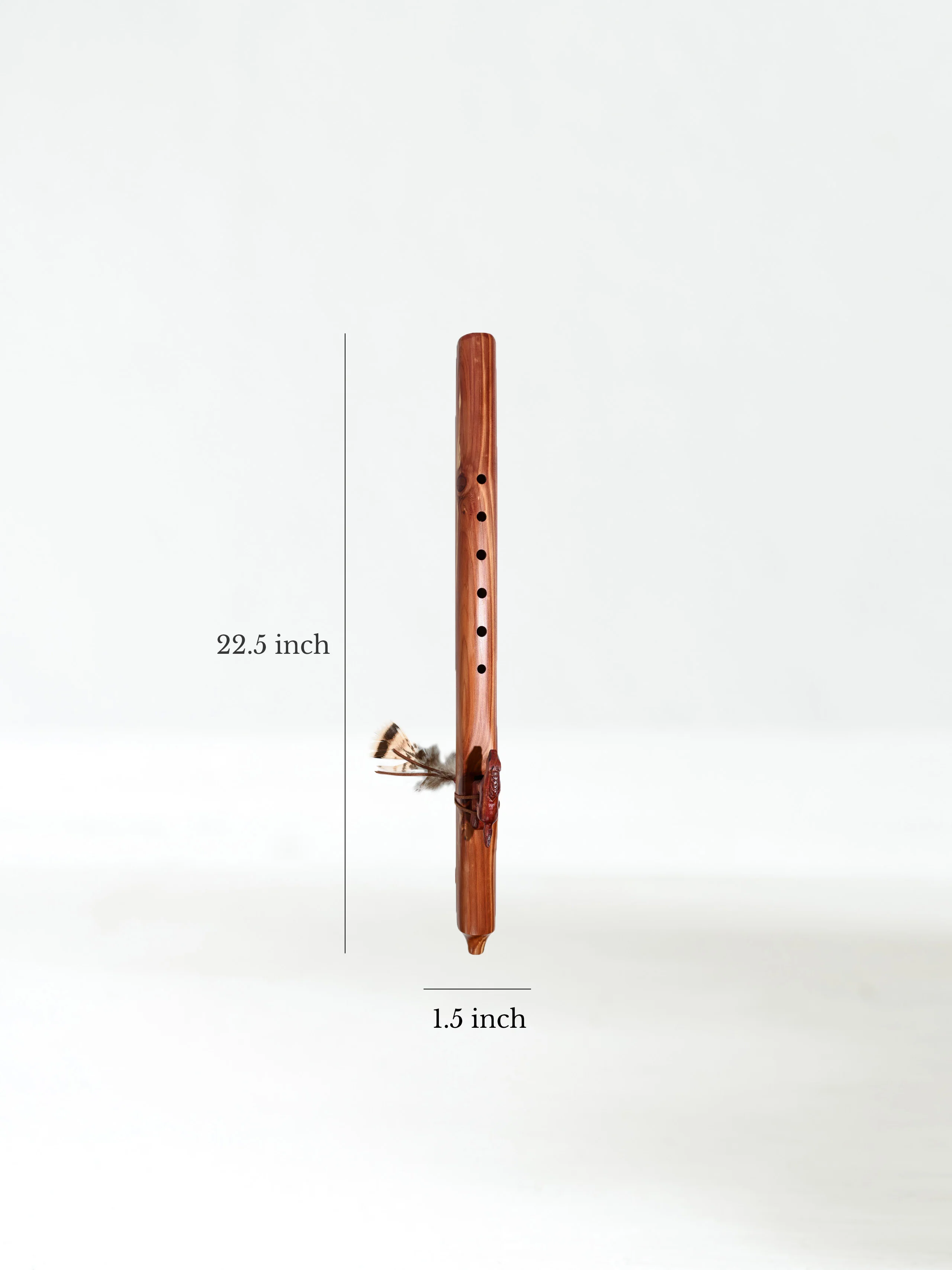 Native American Made Cedar Flute - Image 20