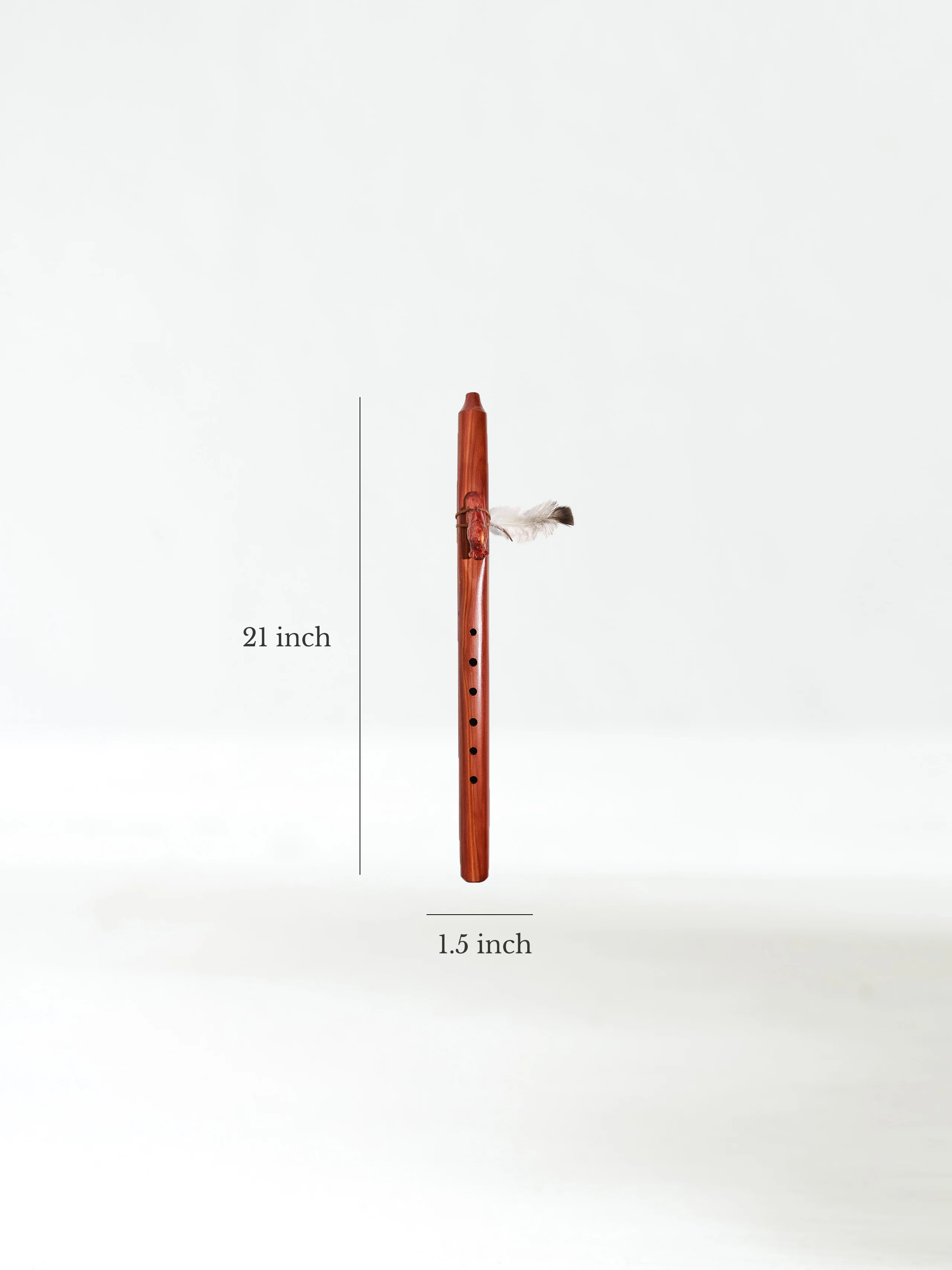 Native American Made Cedar Flute - Image 6