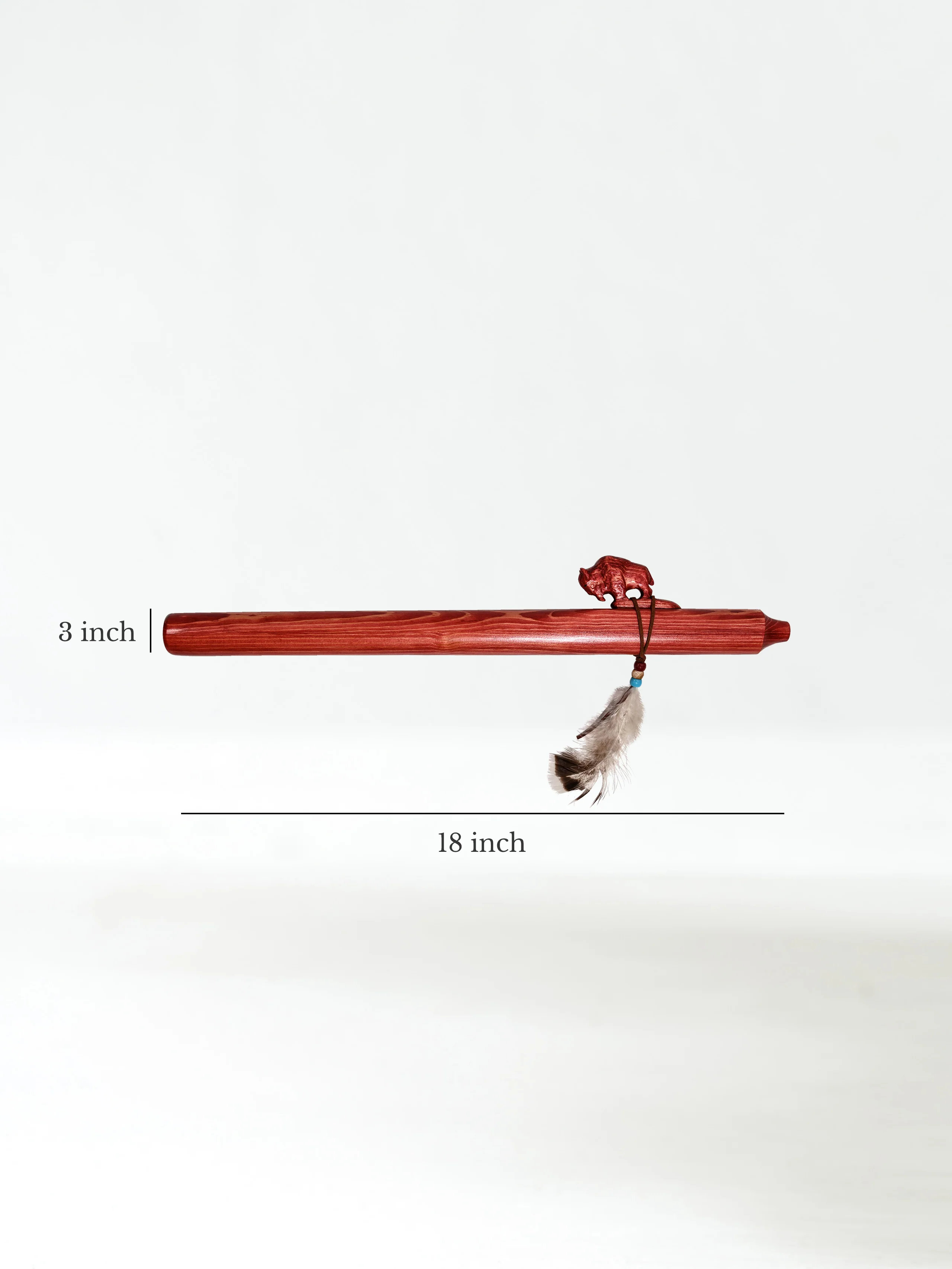 Native American Made Pine Flute- A Minor - Image 10