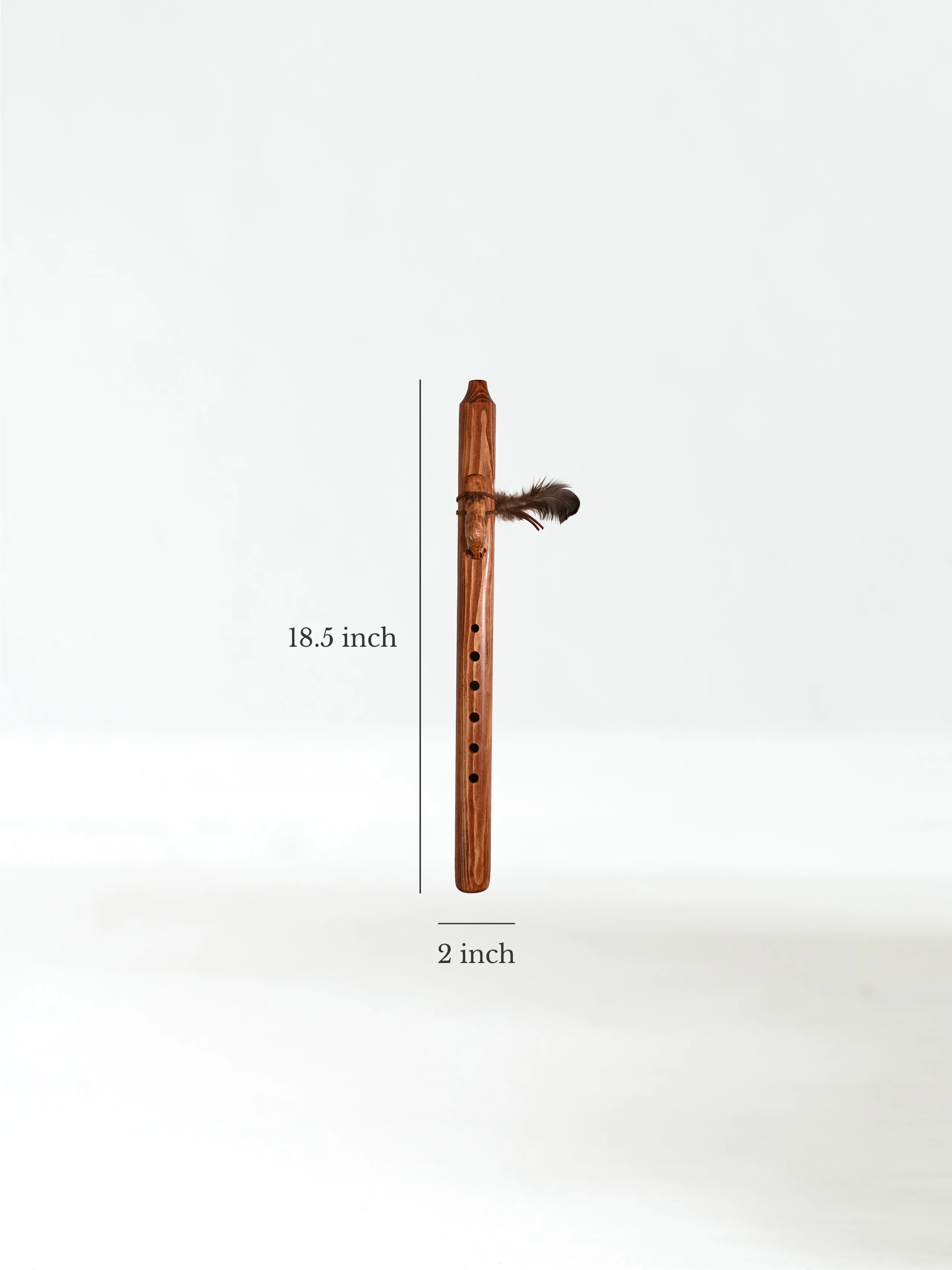 Native American Made Pine Flute- A Minor - Image 14