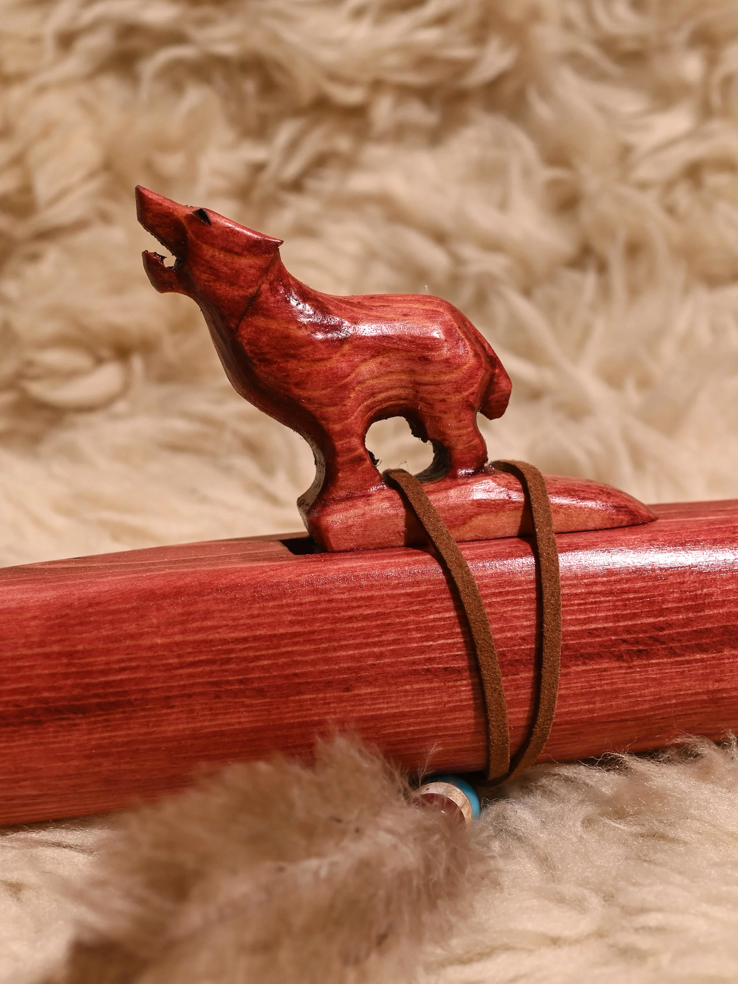 Native American Made Pine Flute- A Minor - Image 20