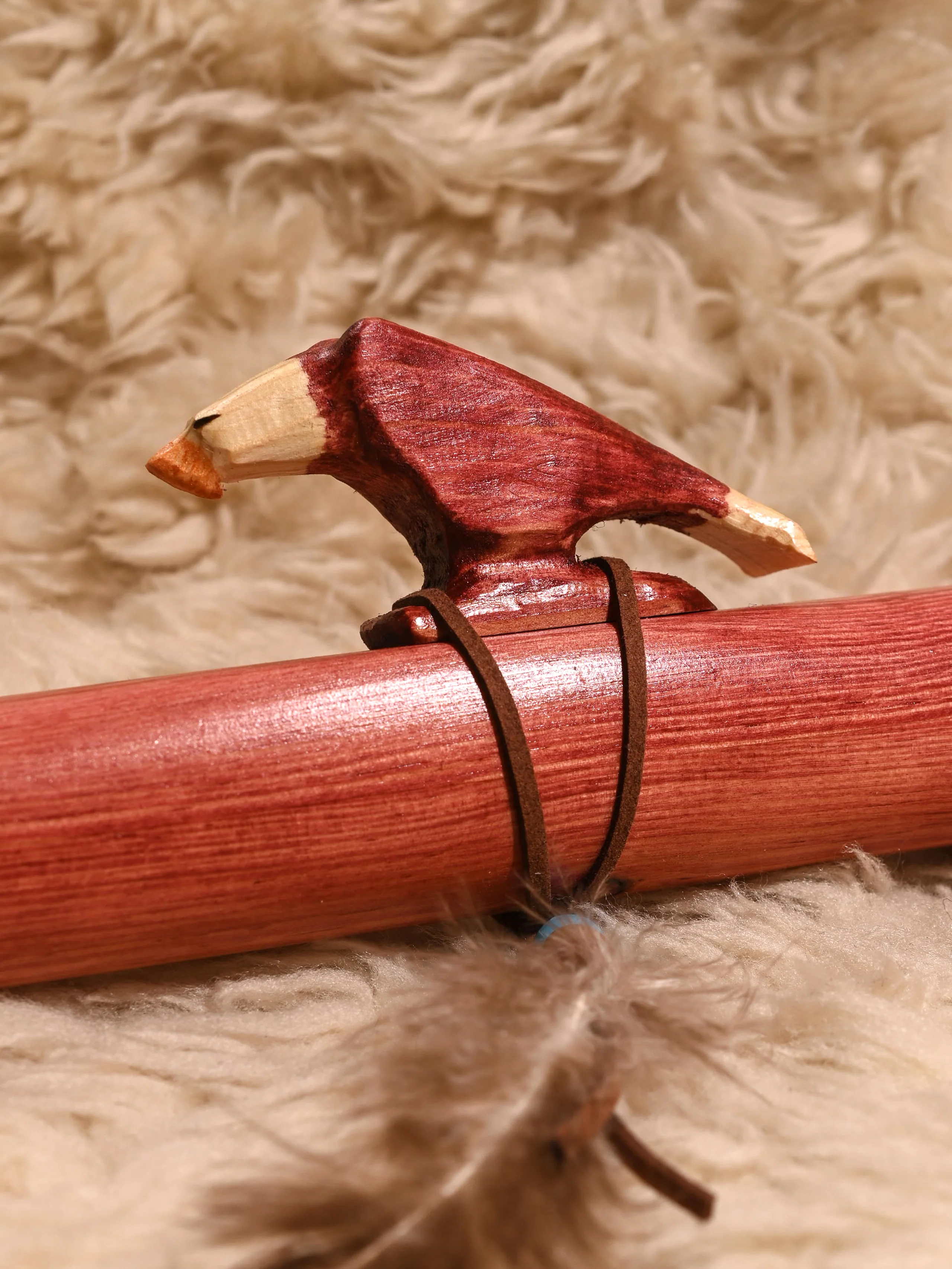 Native American Made Pine Flute- A Minor - Image 29