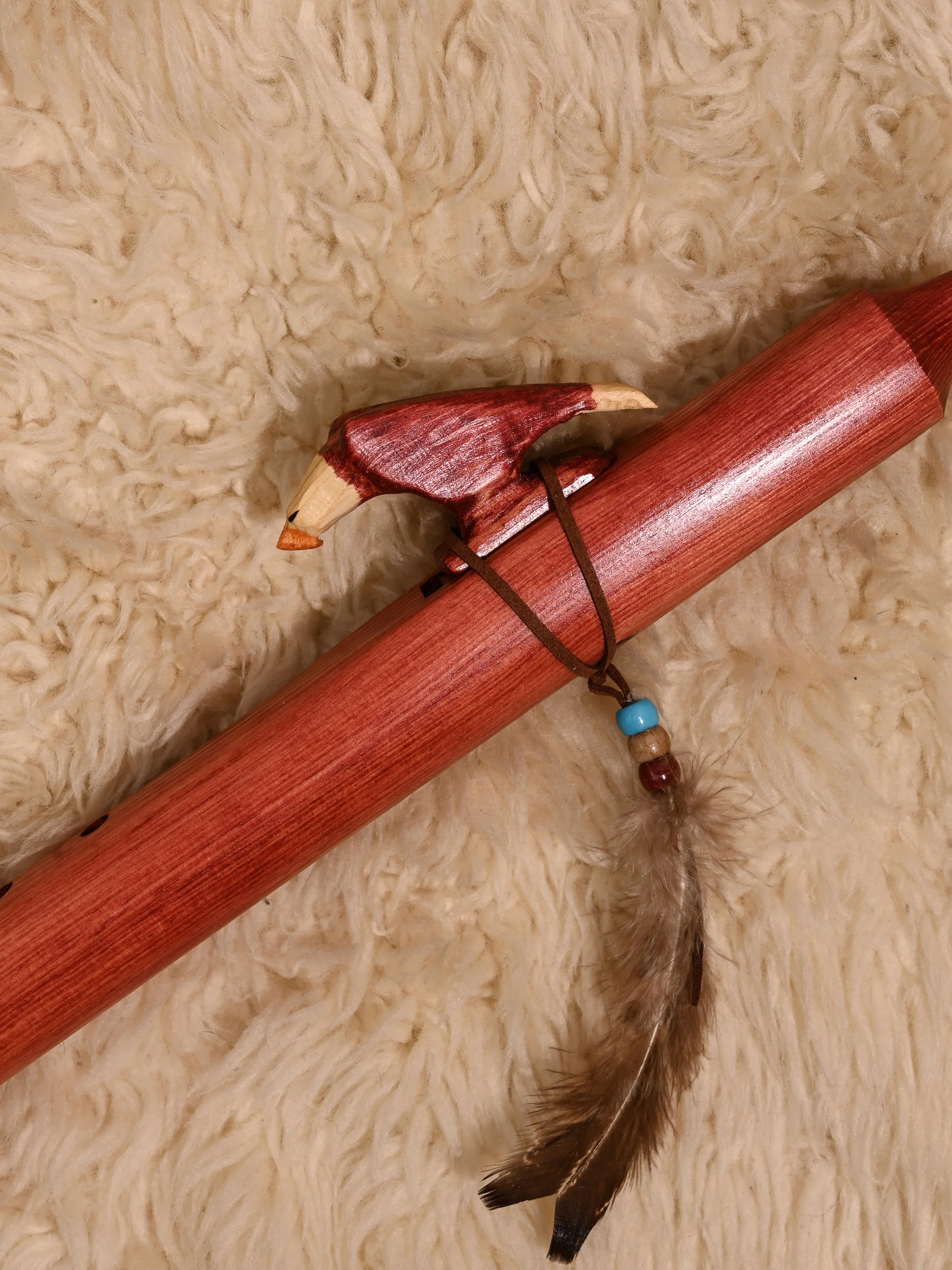 Native American Made Pine Flute- A Minor - Image 31