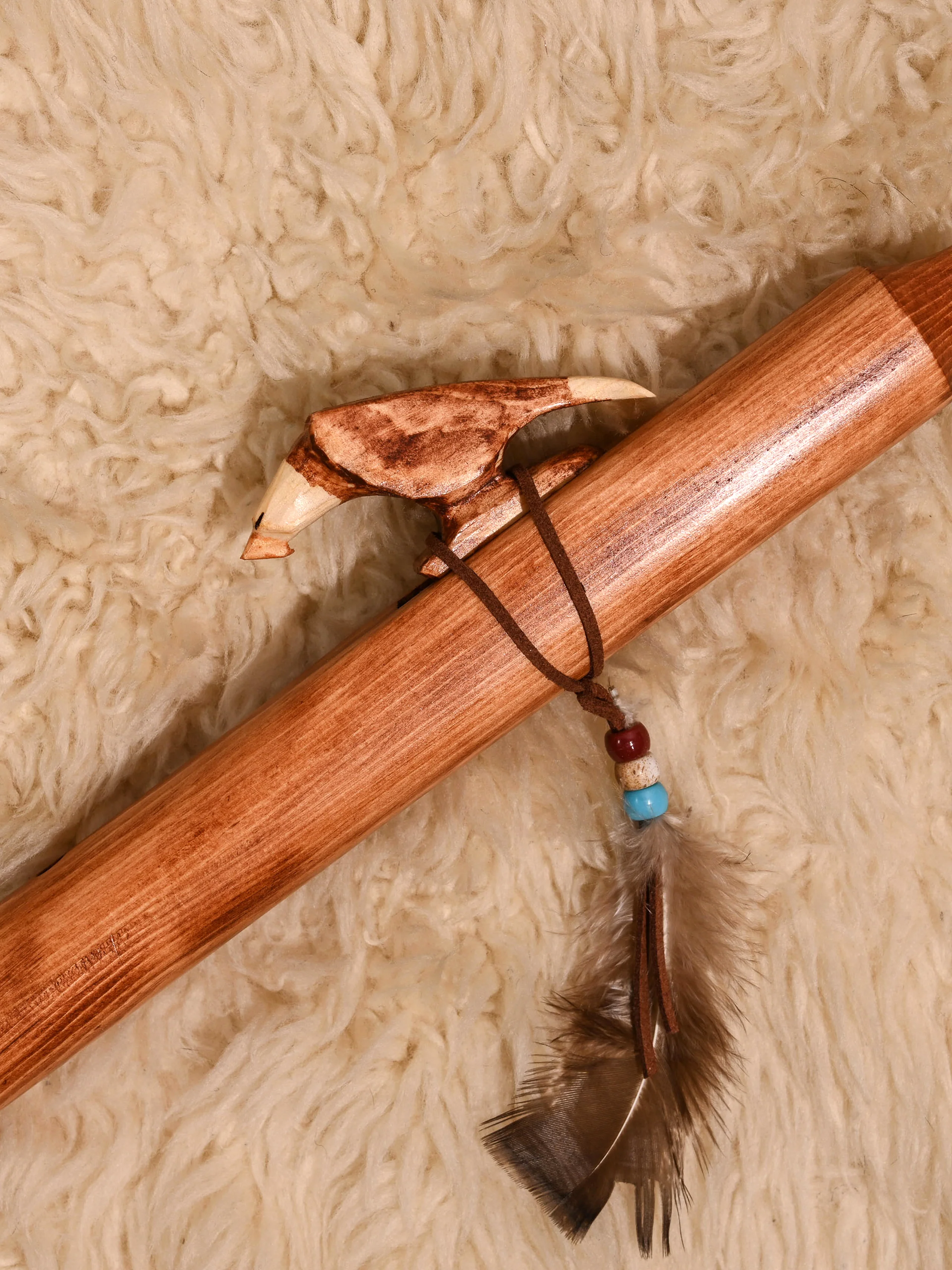 Native American Made Pine Flute- A Minor - Image 36