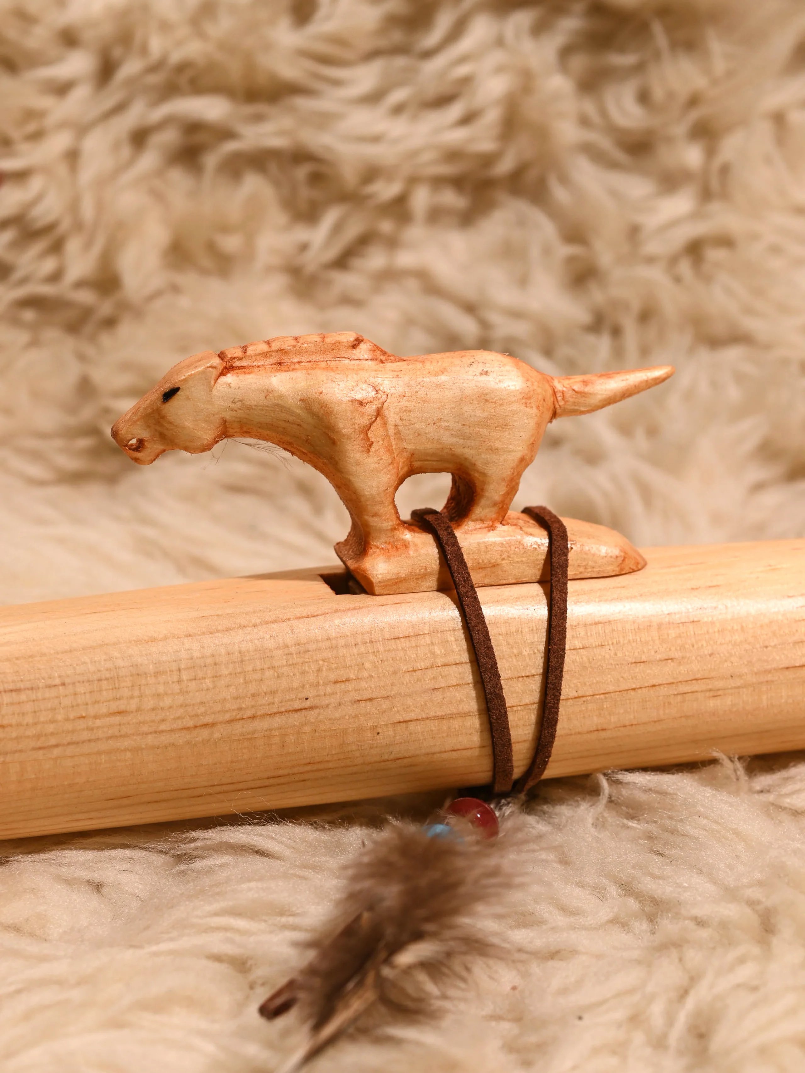 Native American Made Pine Flute- A Minor - Image 39