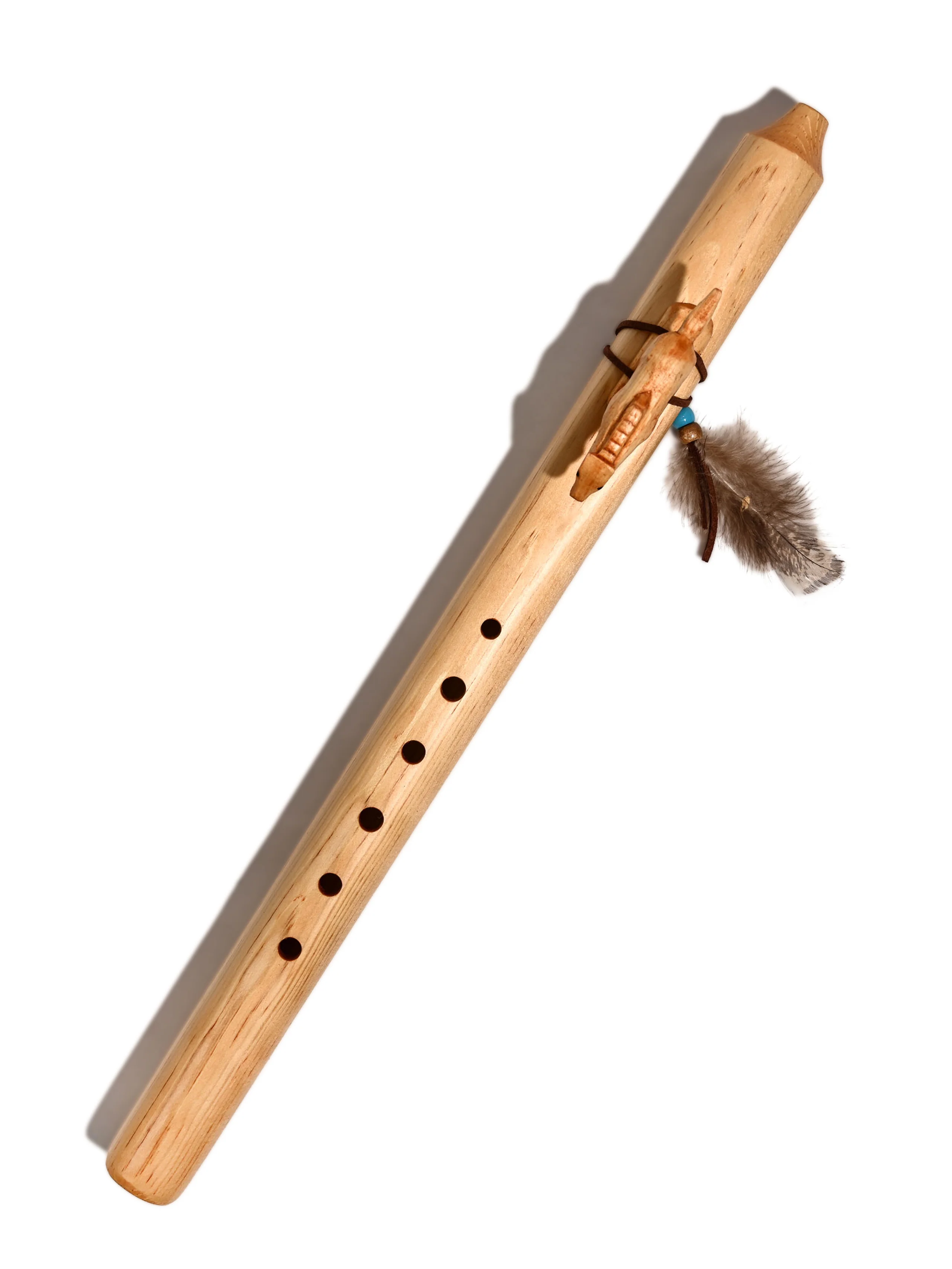 Native American Made Pine Flute- A Minor - Image 42