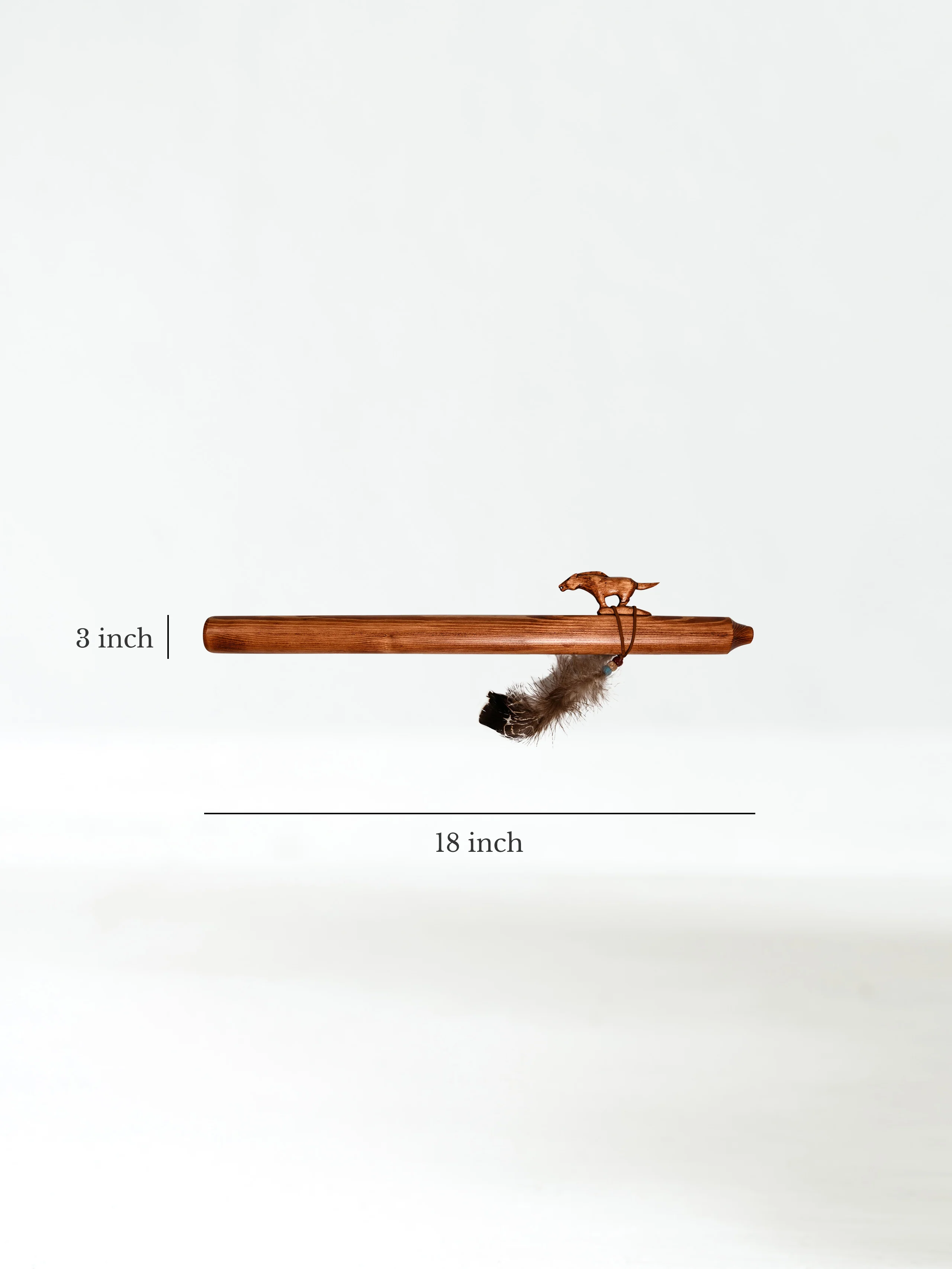 Native American Made Pine Flute- A Minor - Image 48