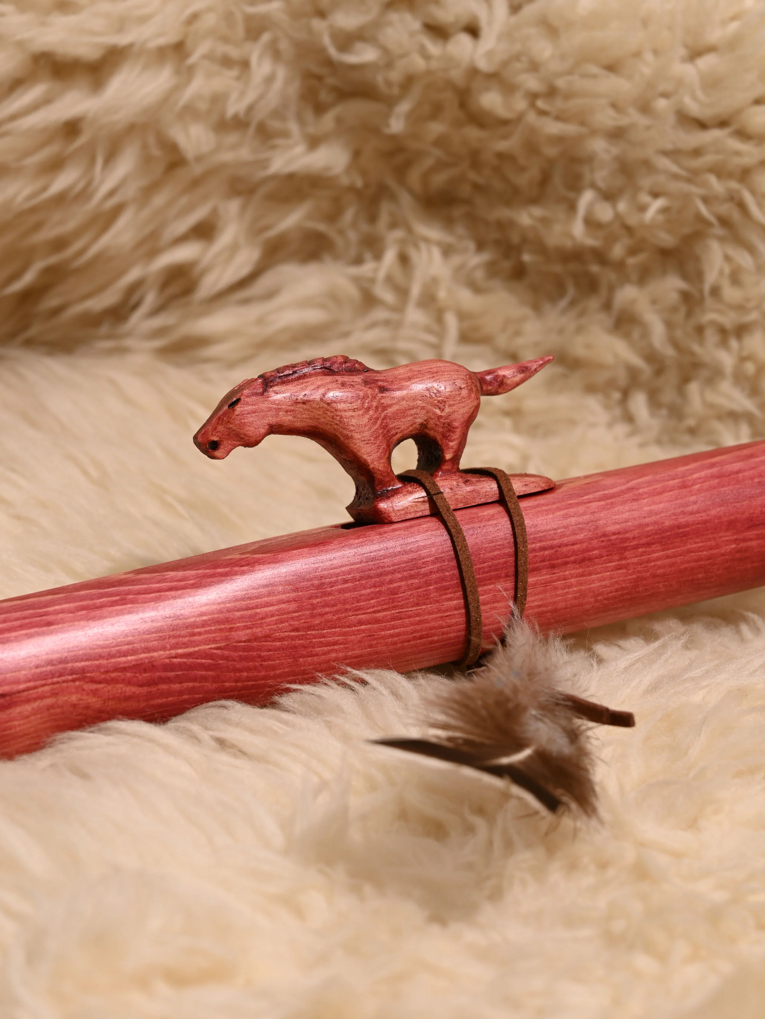 Native American Made Pine Flute- A Minor - Image 49