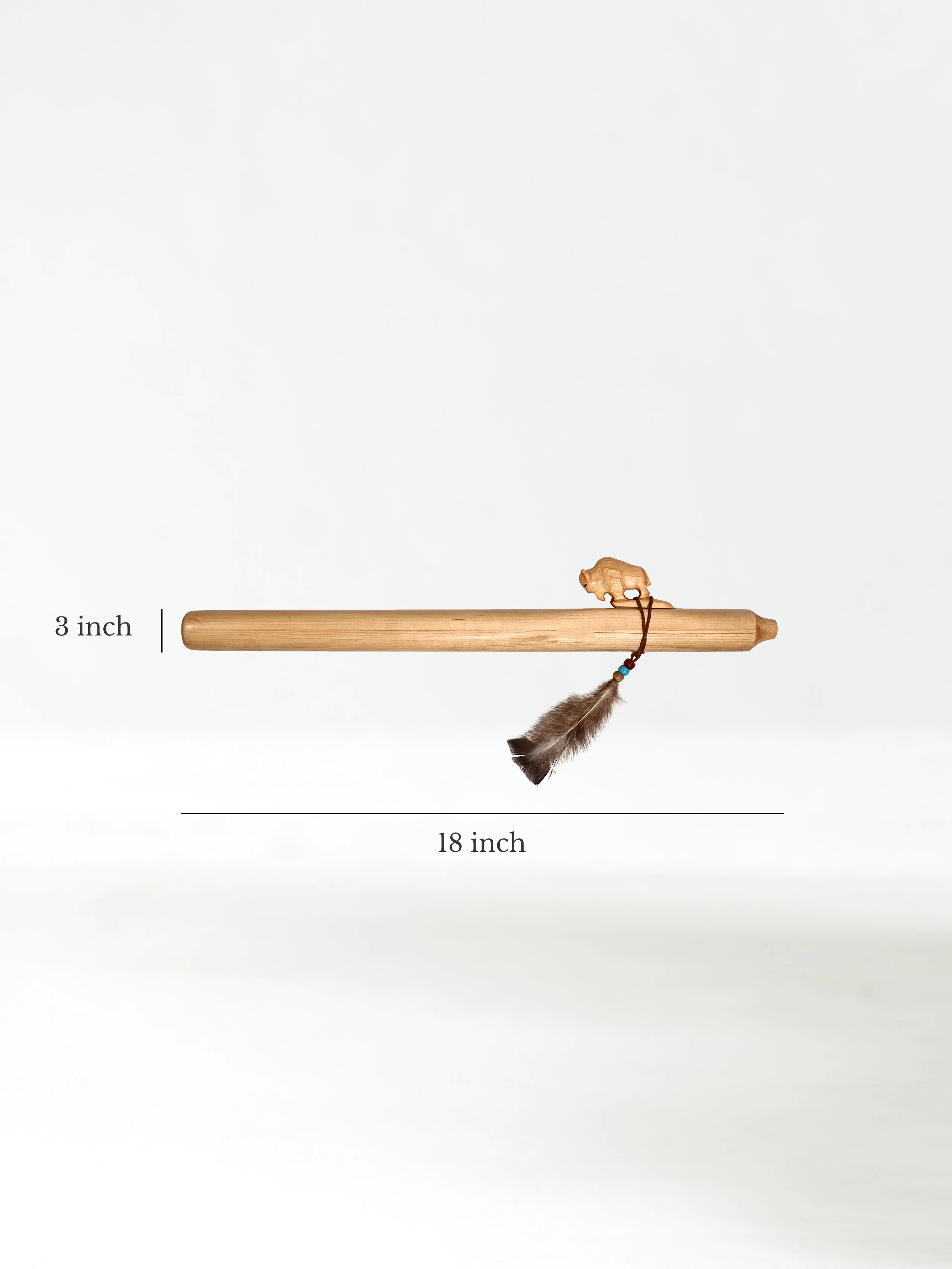 Native American Made Pine Flute- A Minor - Image 5