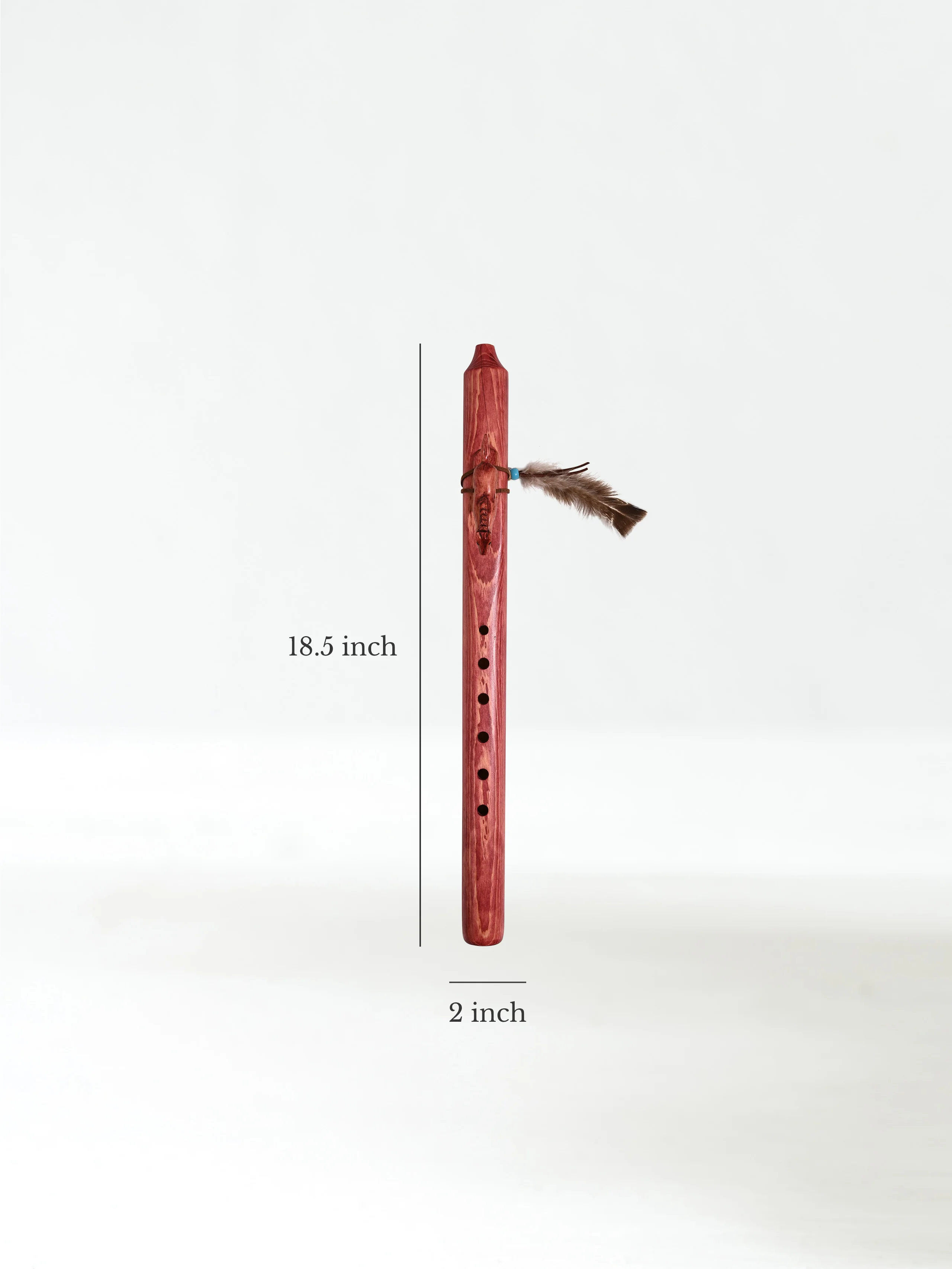 Native American Made Pine Flute- A Minor - Image 52