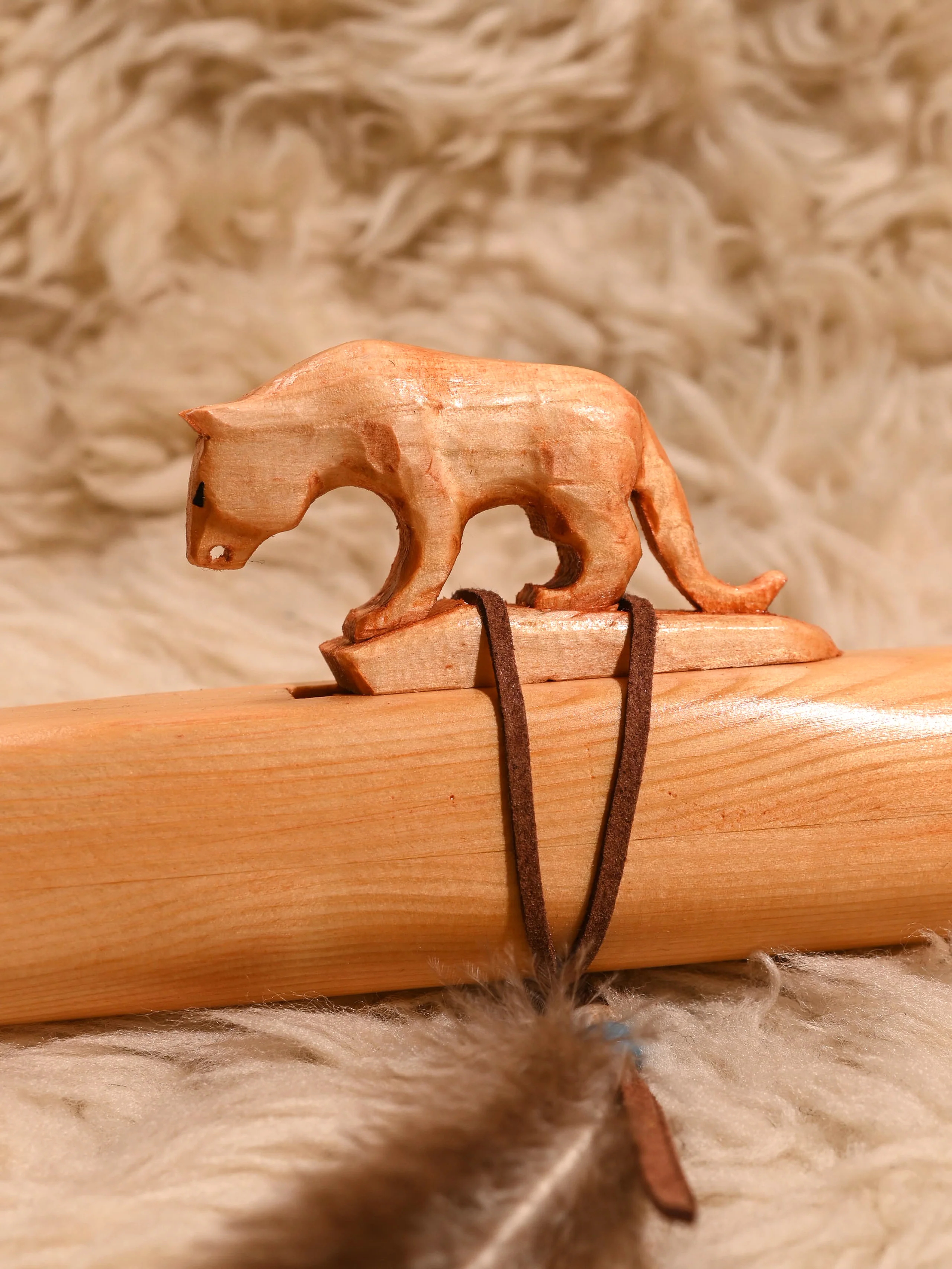 Native American Made Pine Flute- A Minor - Image 53