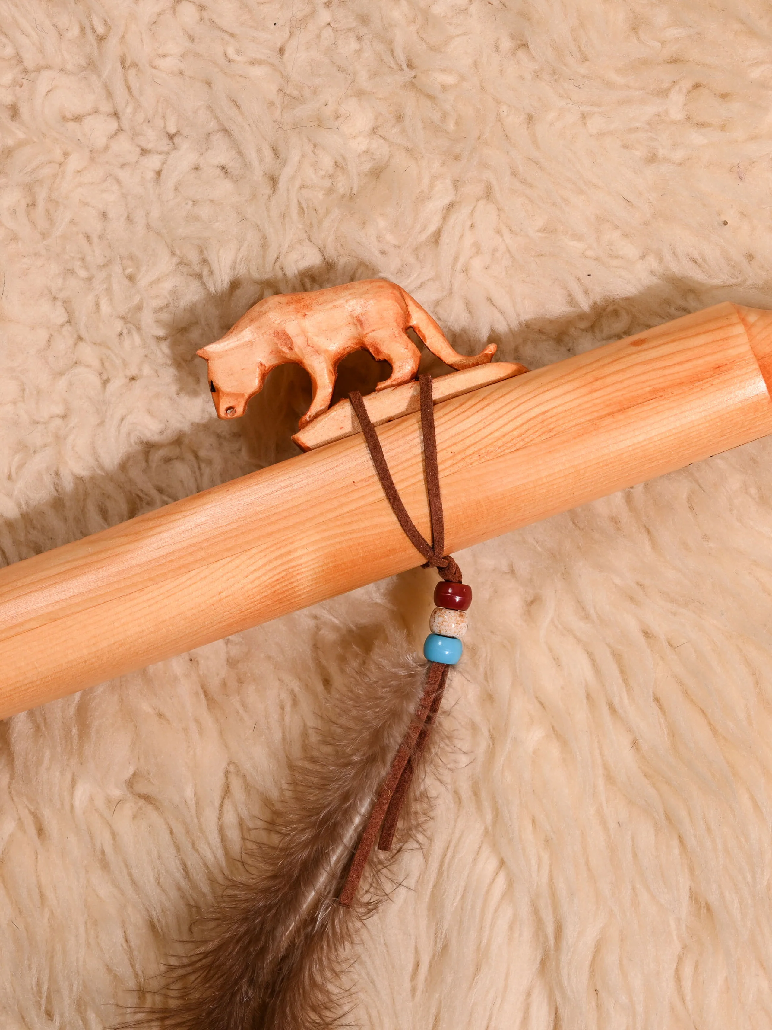Native American Made Pine Flute- A Minor - Image 55