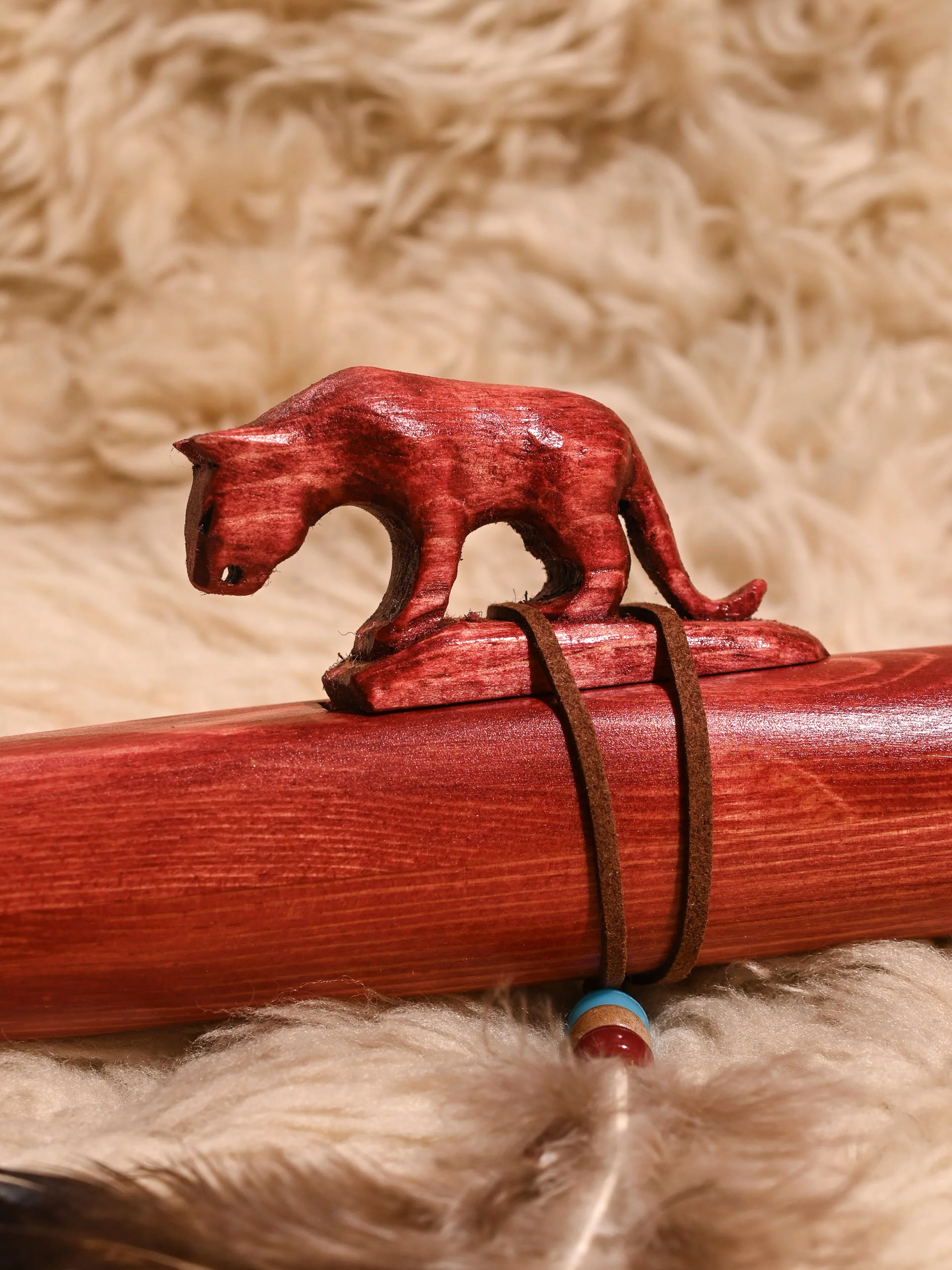 Native American Made Pine Flute- A Minor - Image 58