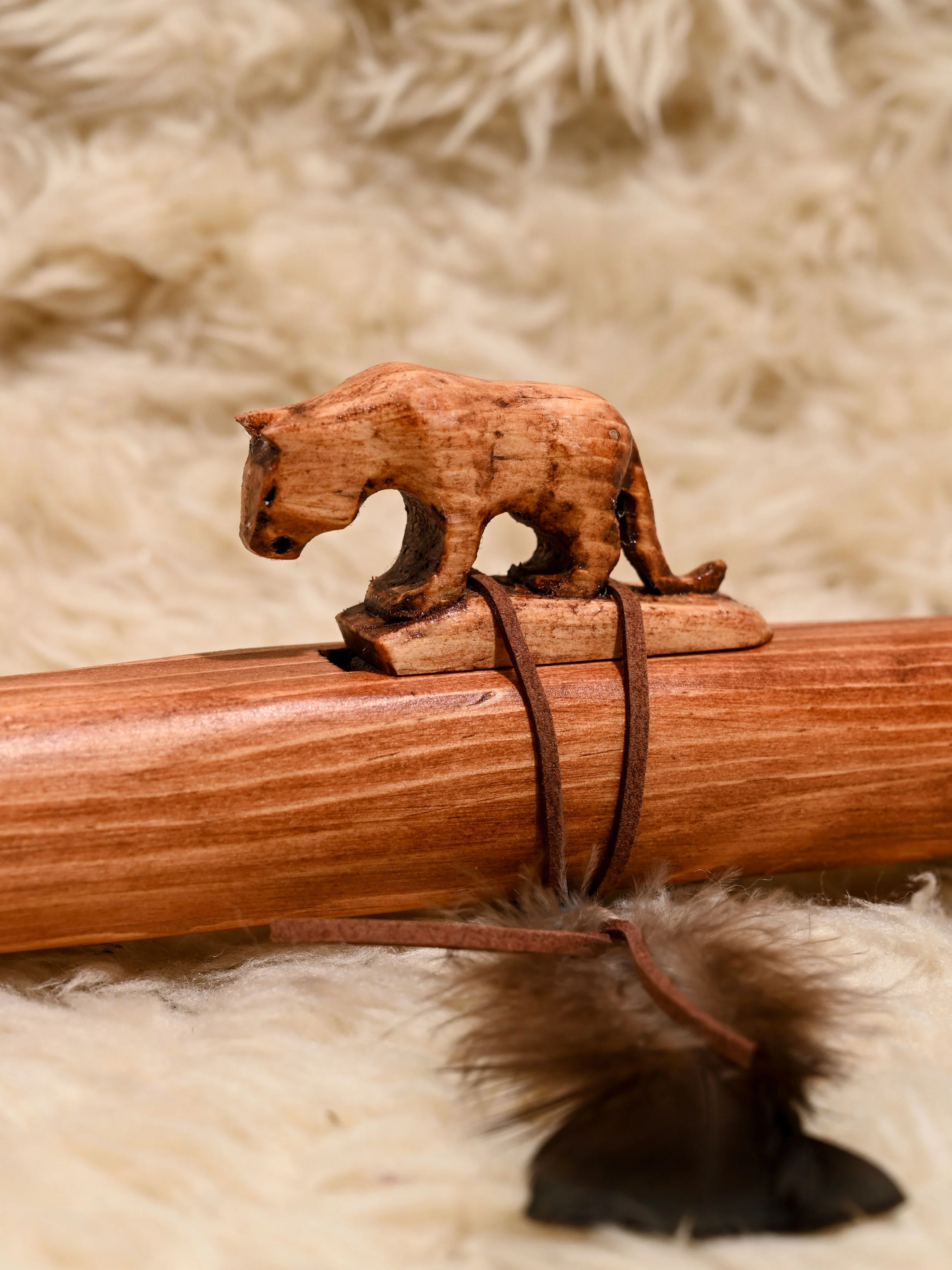 Native American Made Pine Flute- A Minor - Image 63