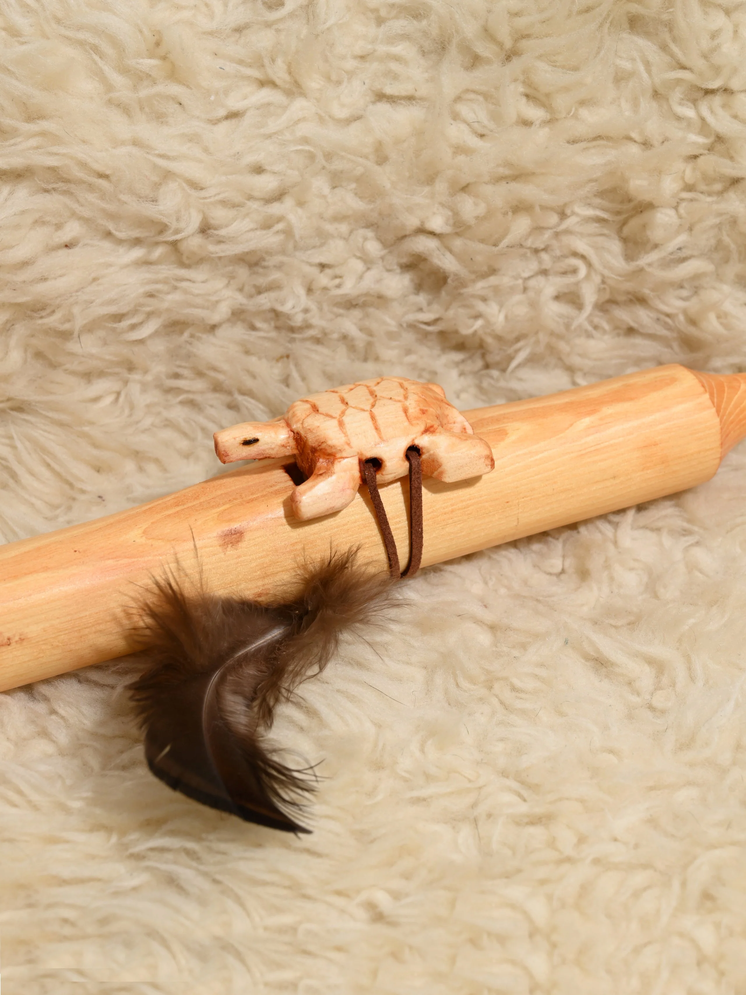 Native American Made Pine Flute- A Minor - Image 67