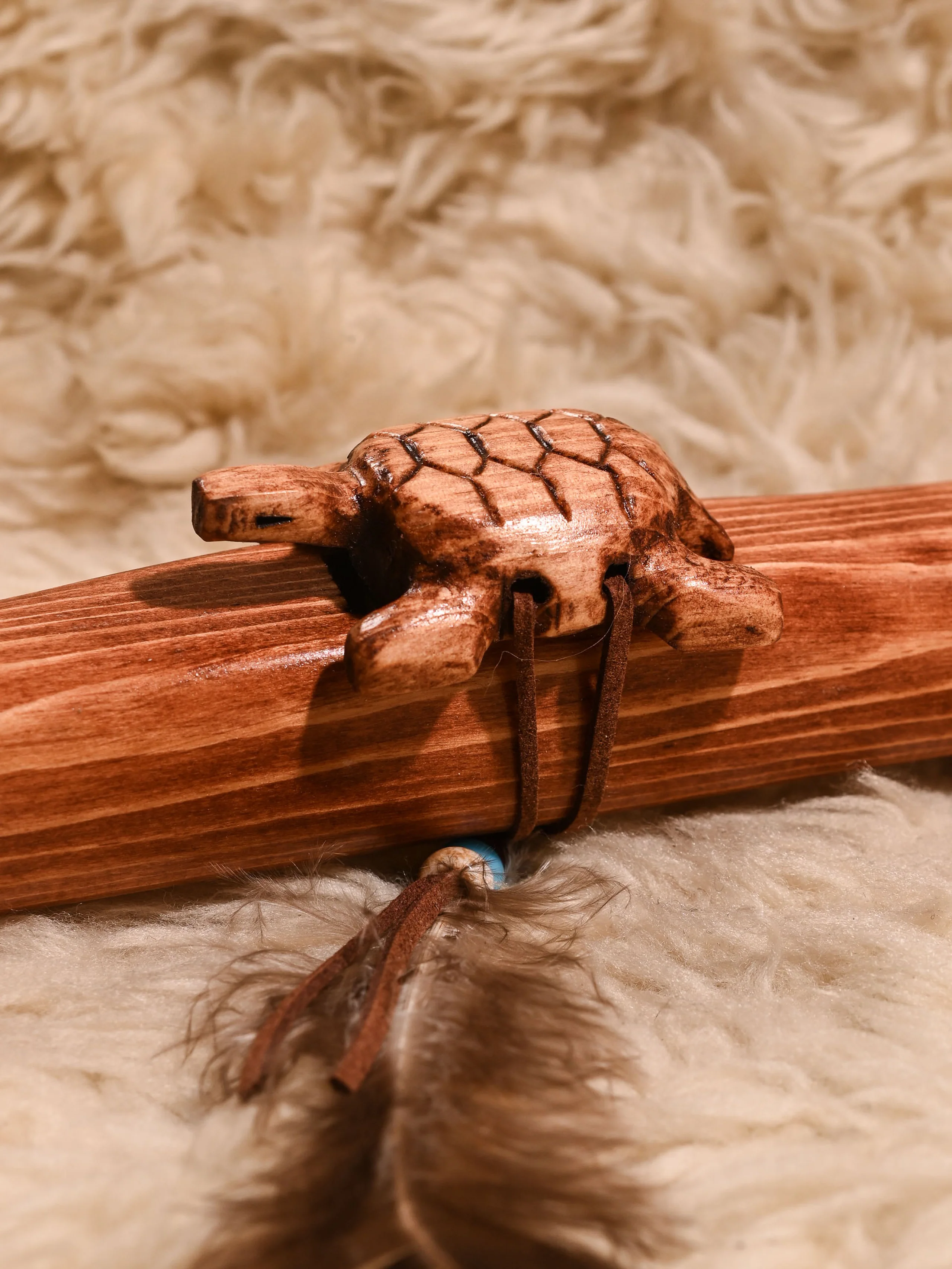 Native American Made Pine Flute- A Minor - Image 76
