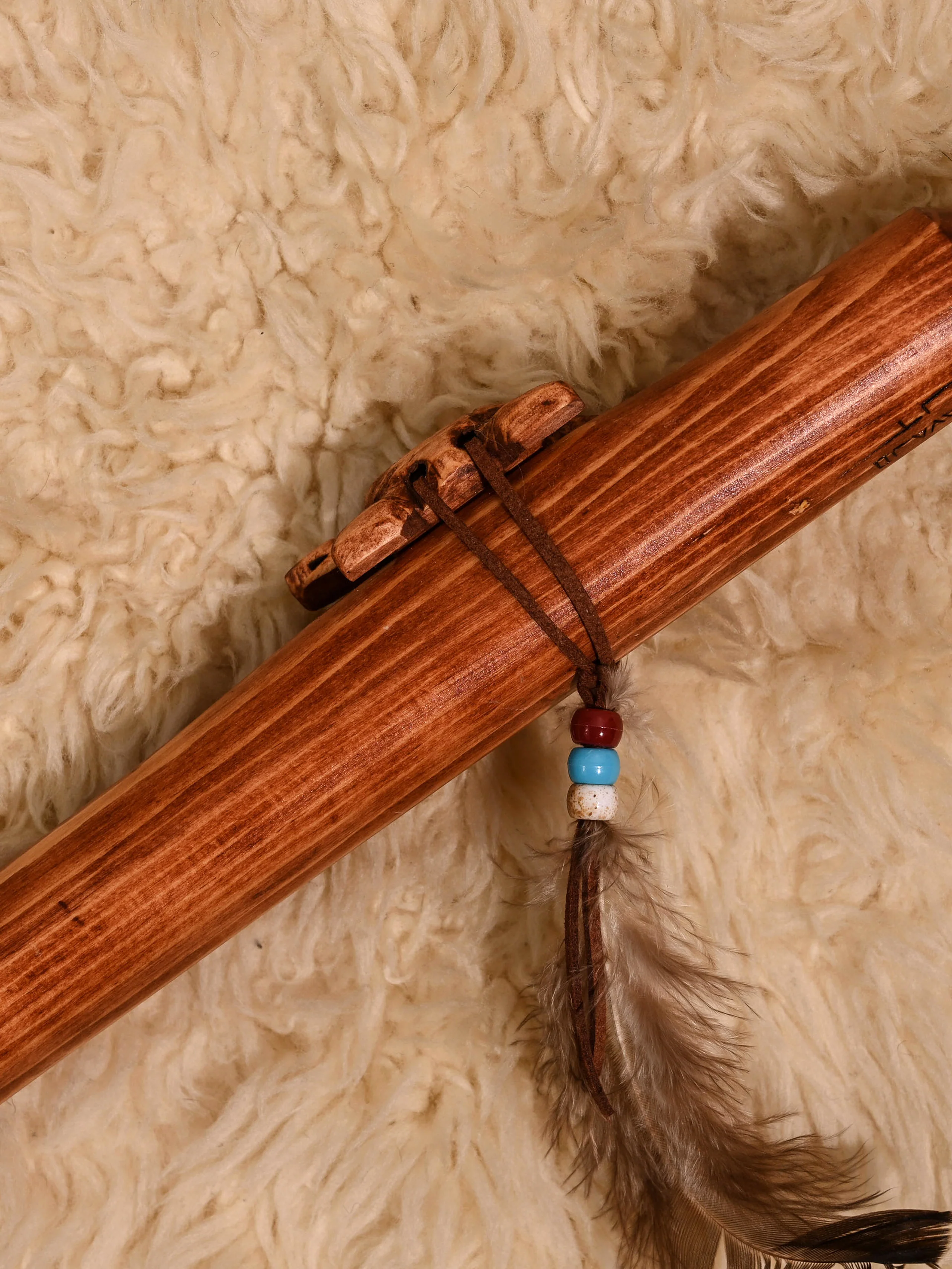 Native American Made Pine Flute- A Minor - Image 78
