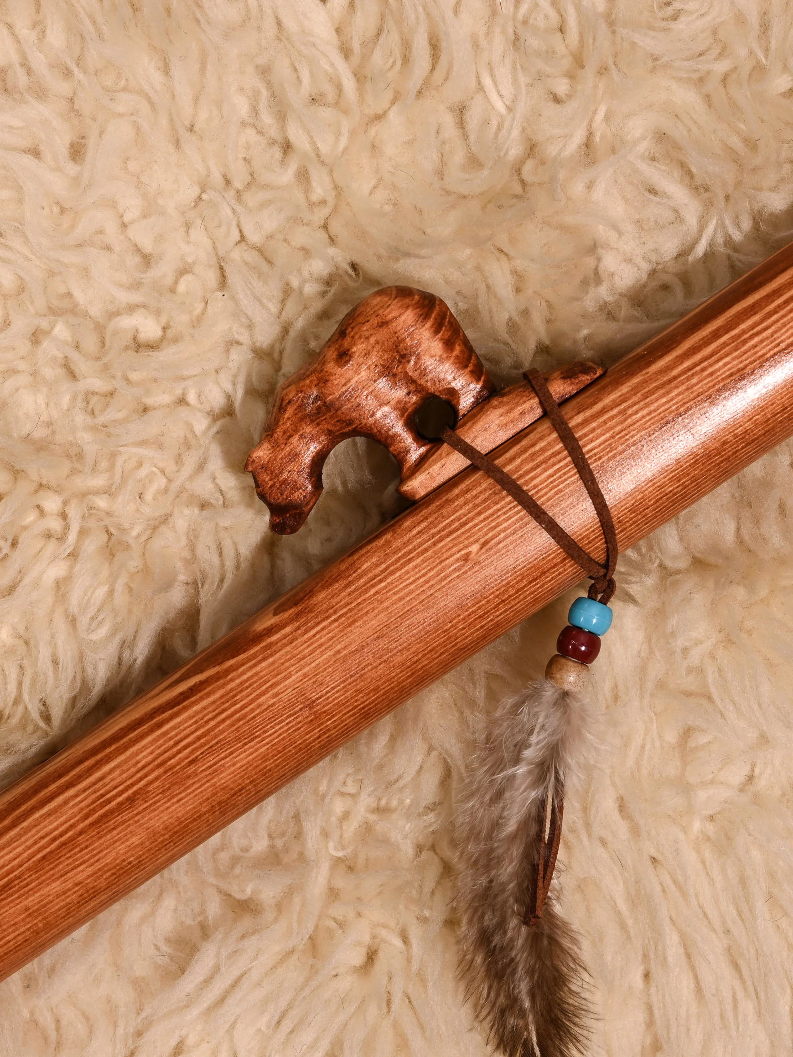 Native American Made Pine Flute- A Minor - Image 92