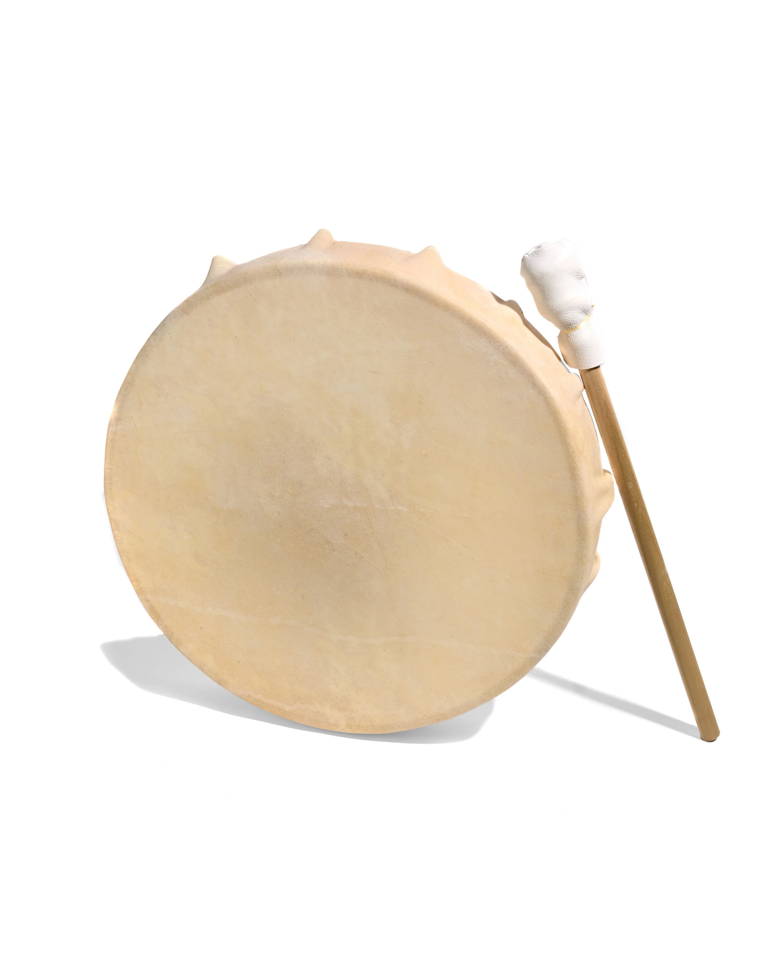 Native American Style Cow Hide Frame Hand Drum - Image 2