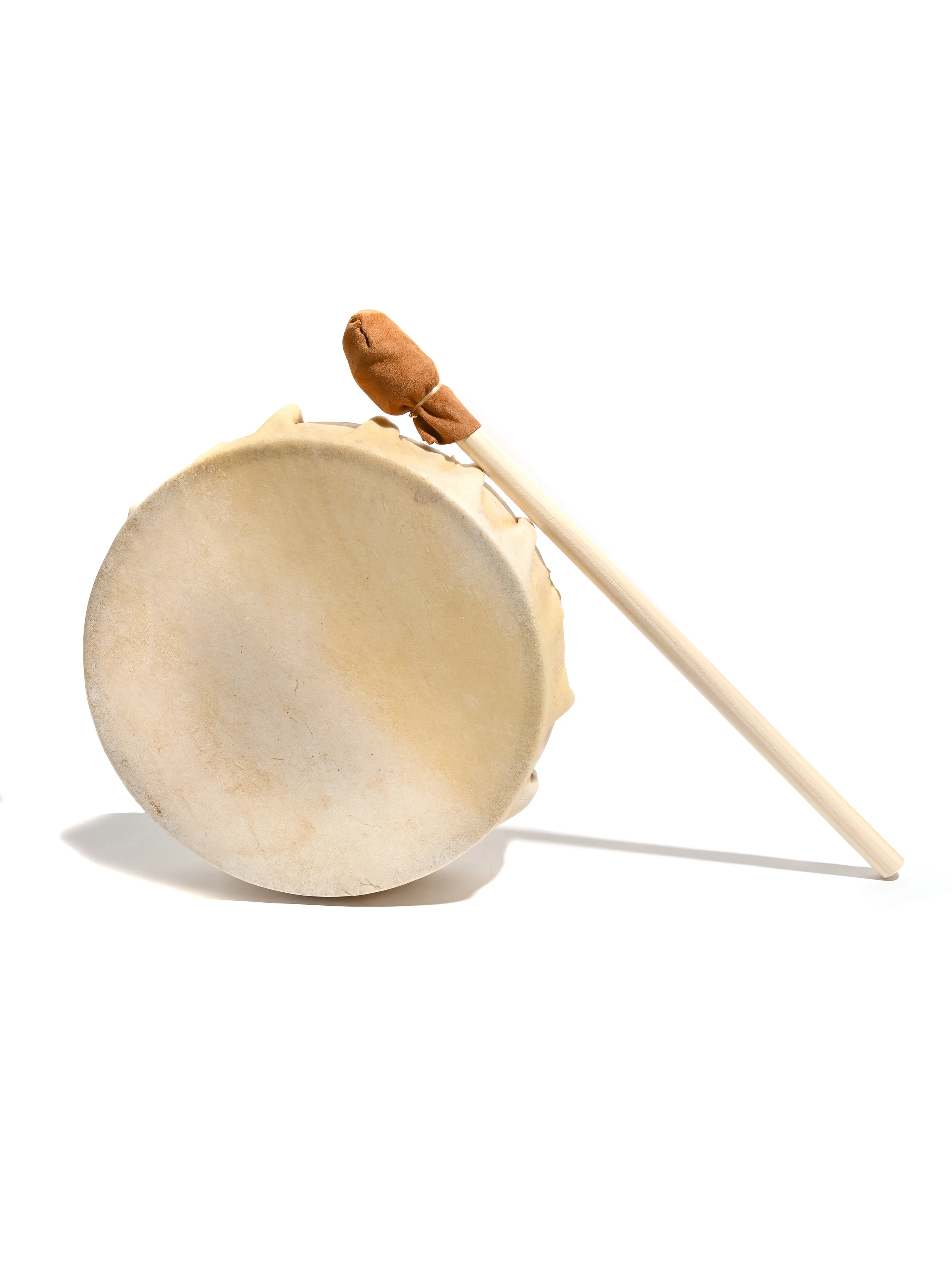 Native American Style Cow Hide Frame Hand Drum - Image 5