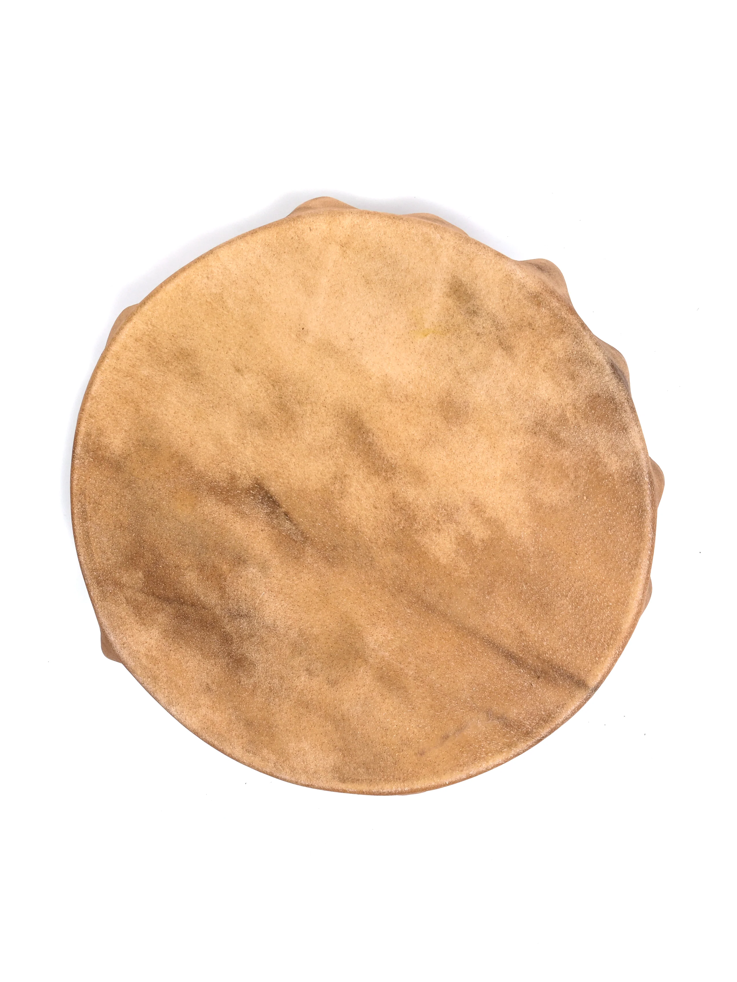 Native American Style Buffalo Hide Frame Hand Drum - Image 10