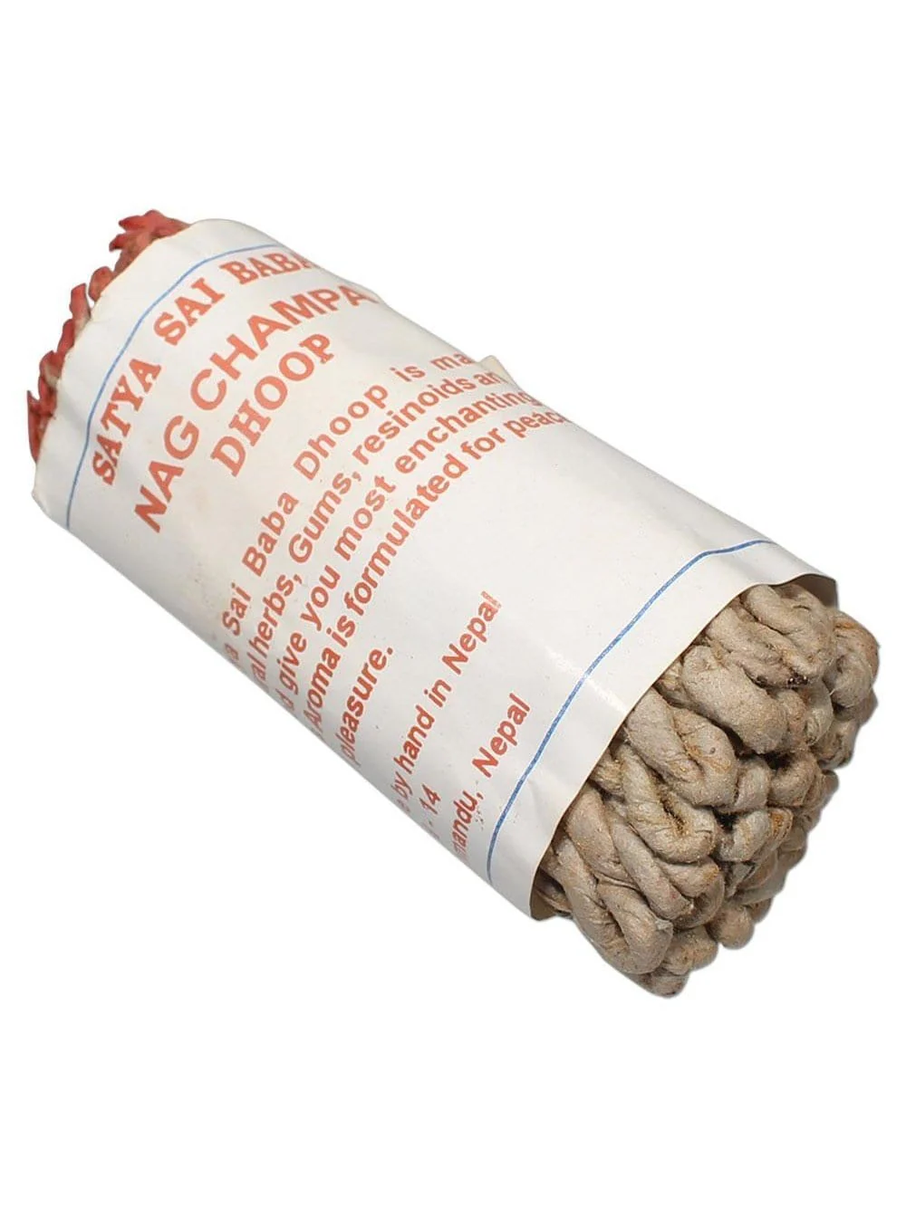 Nepali Sai Baba Nag Champa Dhoop Rope Incense