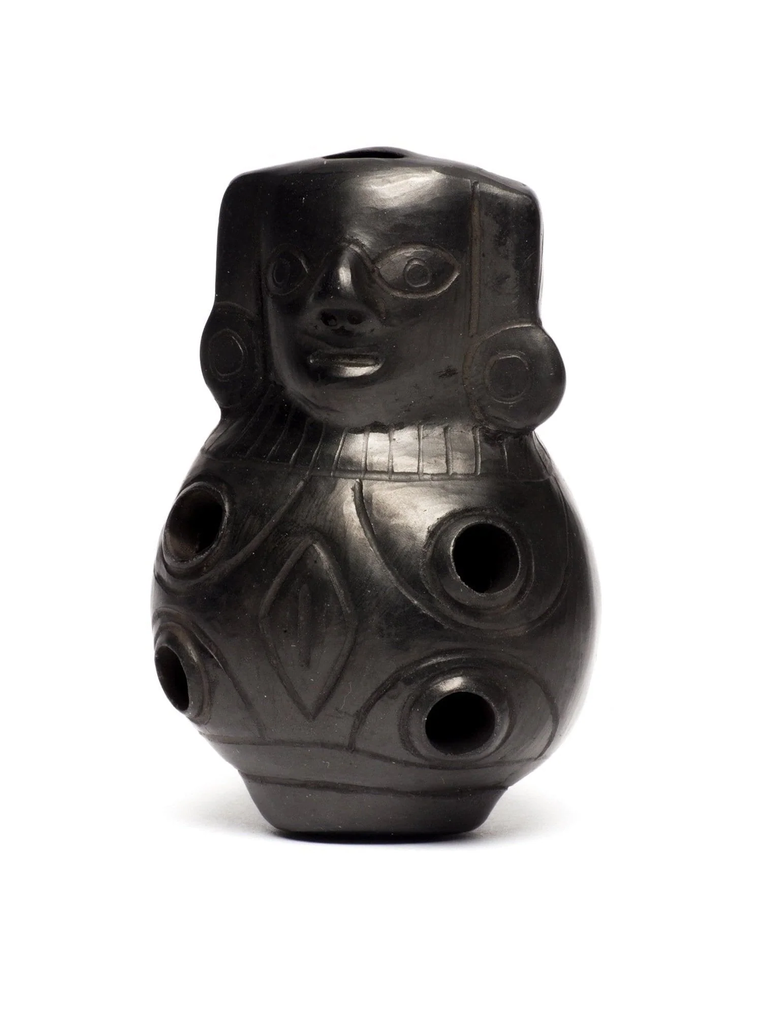 Ocarina 5 Note Whistle - Chavín Pachamama - Image 3