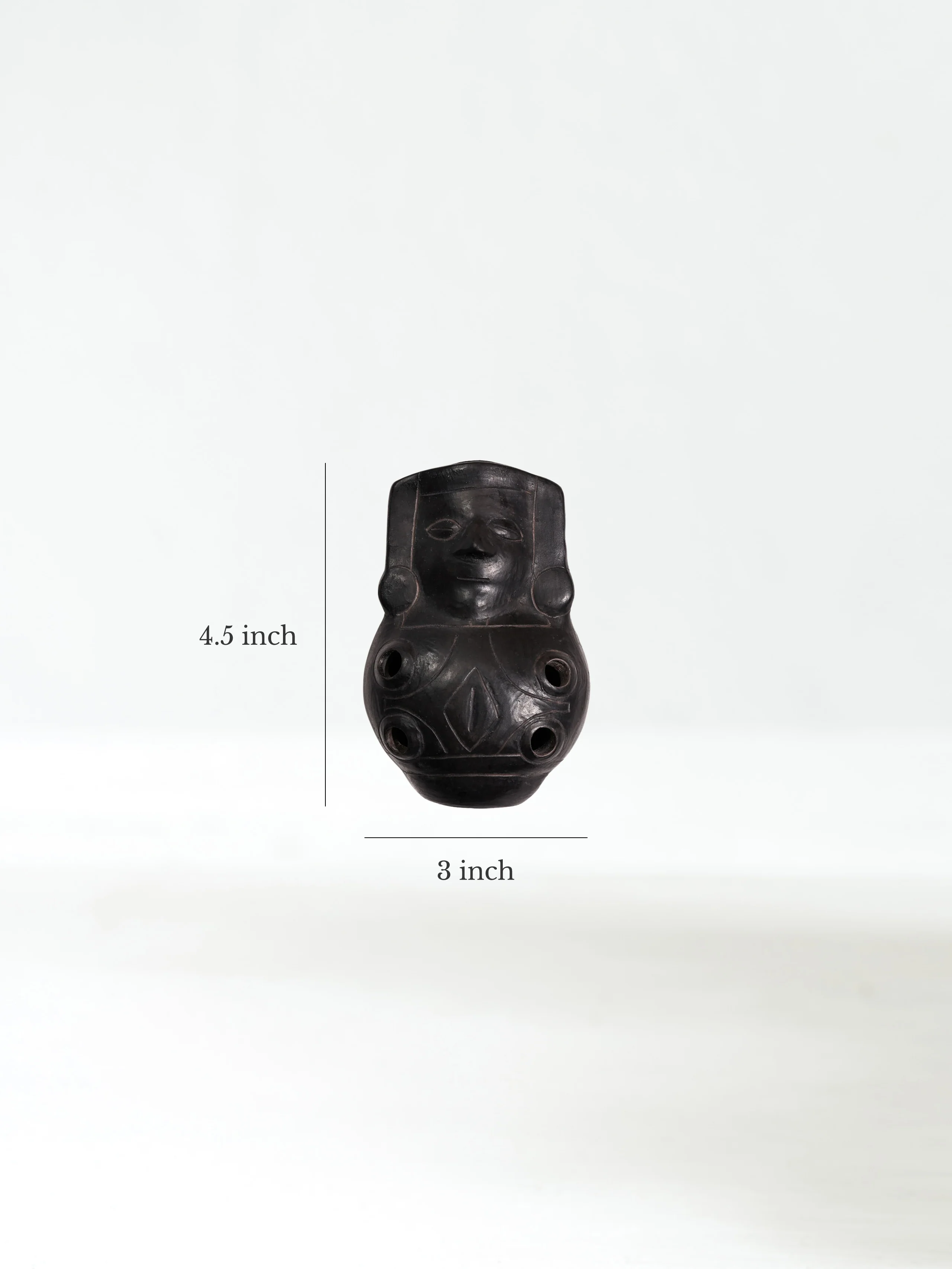 Ocarina 5 Note Whistle - Chavín Pachamama - Image 9
