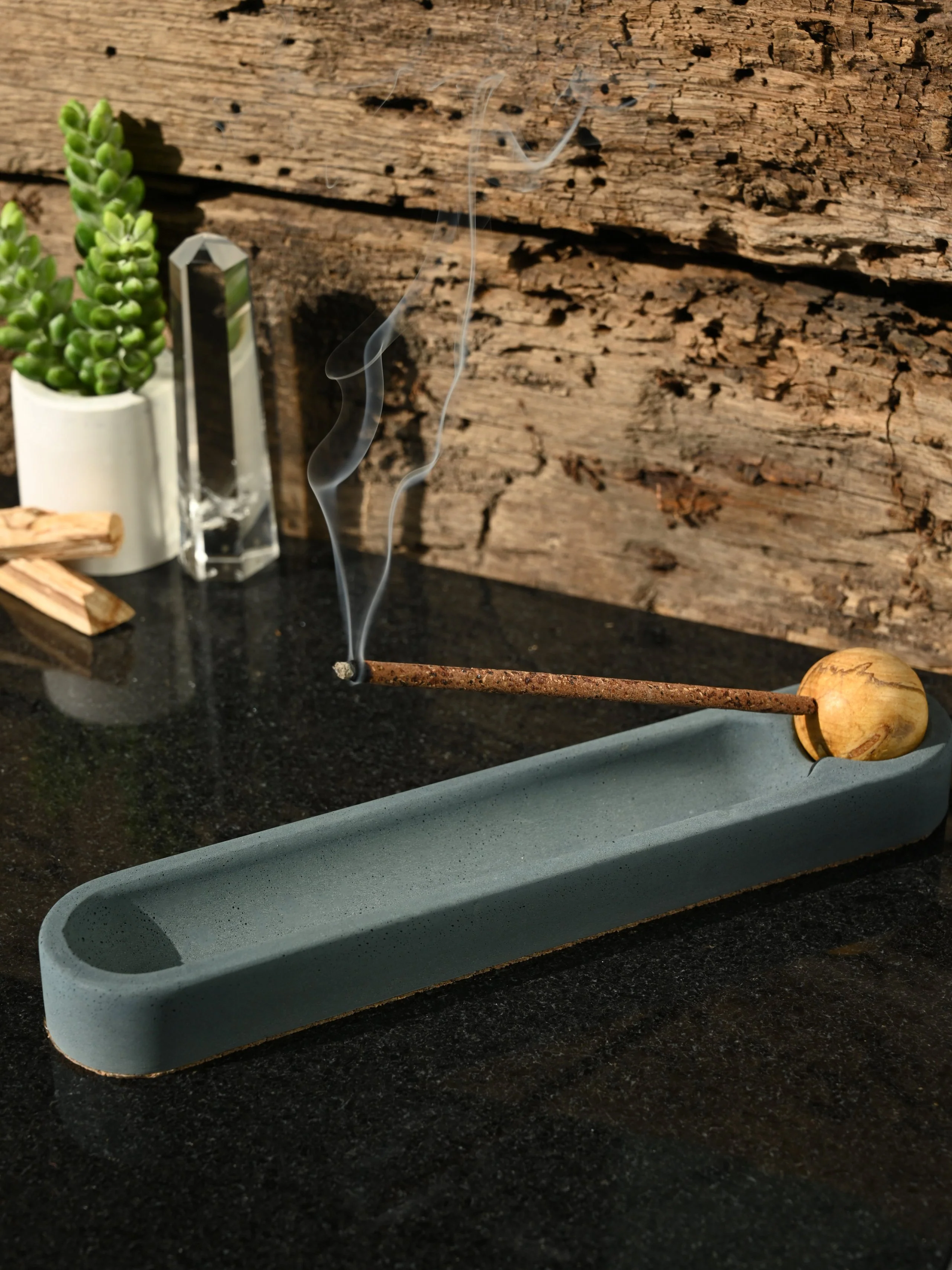 Olso Concrete Stick Incense Burner - Image 11