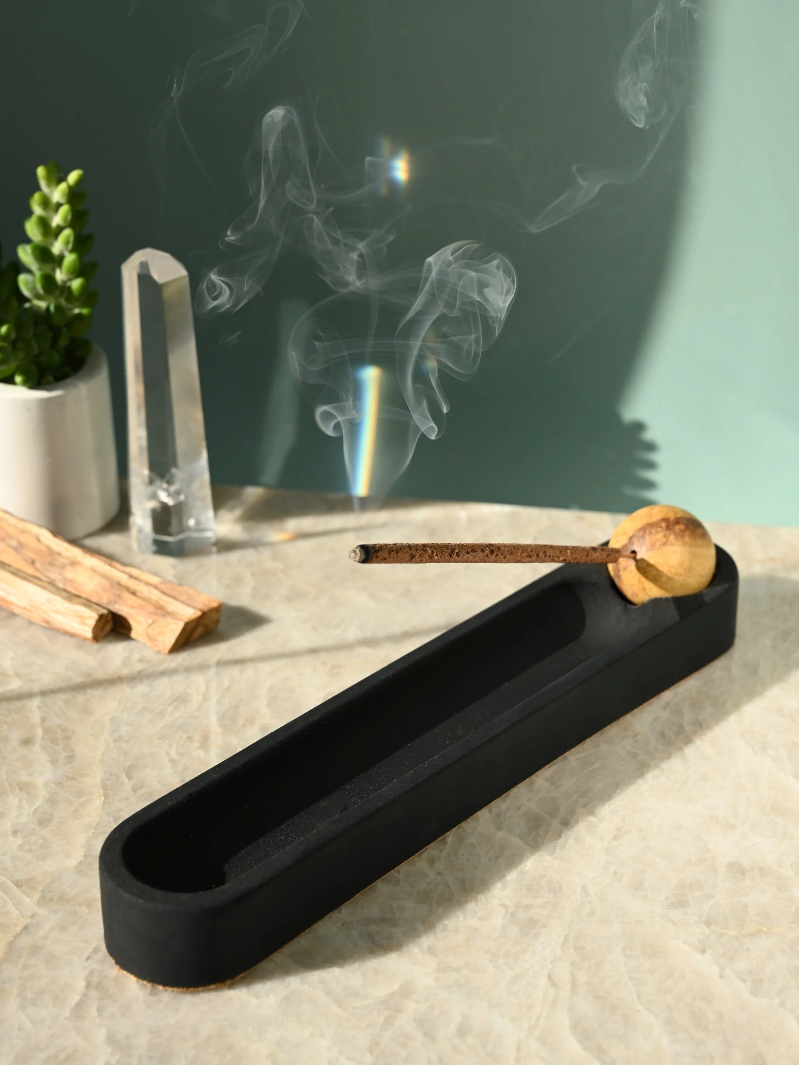 Olso Concrete Stick Incense Burner - Image 6