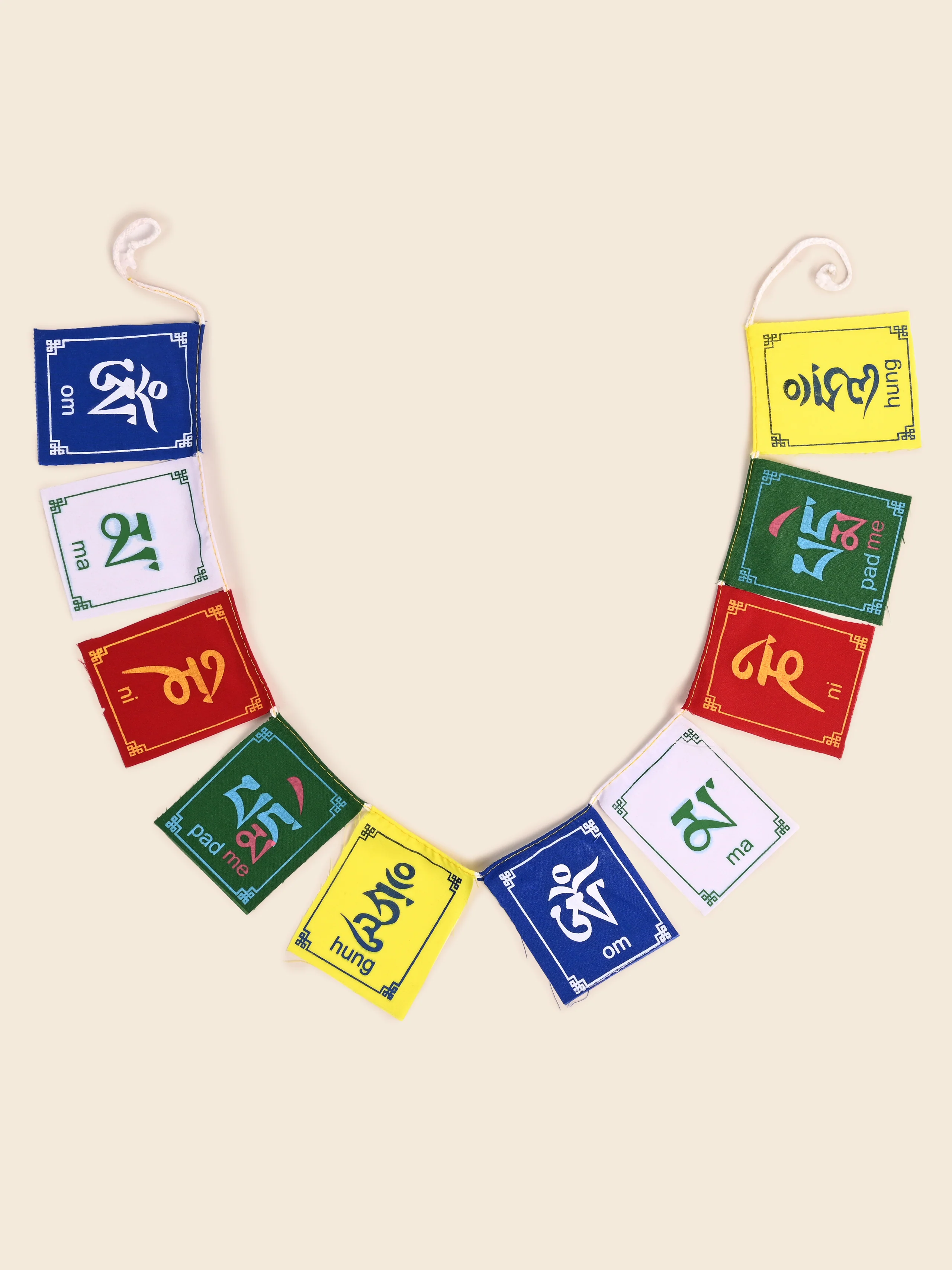Om Mani Padme Hung Prayer Flag