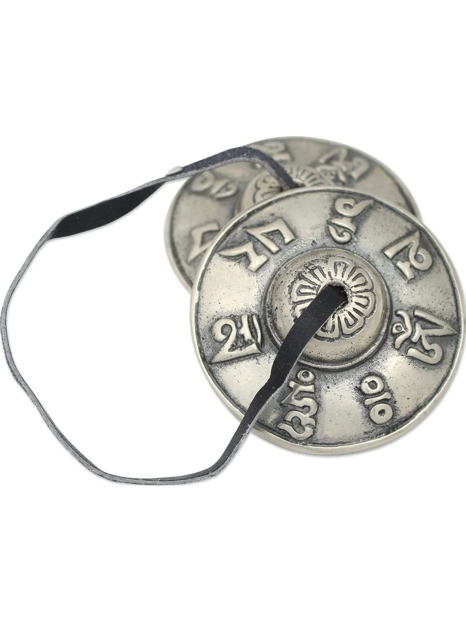 Om Mani Tibetan Tingsha - 3 Metal - Image 3