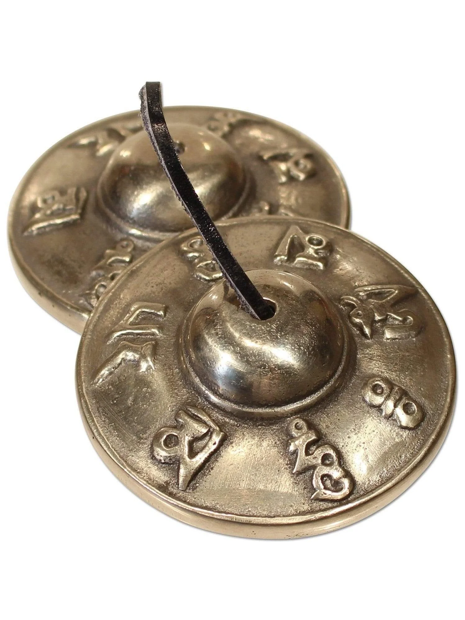 Om Mani Tibetan Tingsha - 3 Metal - Image 4