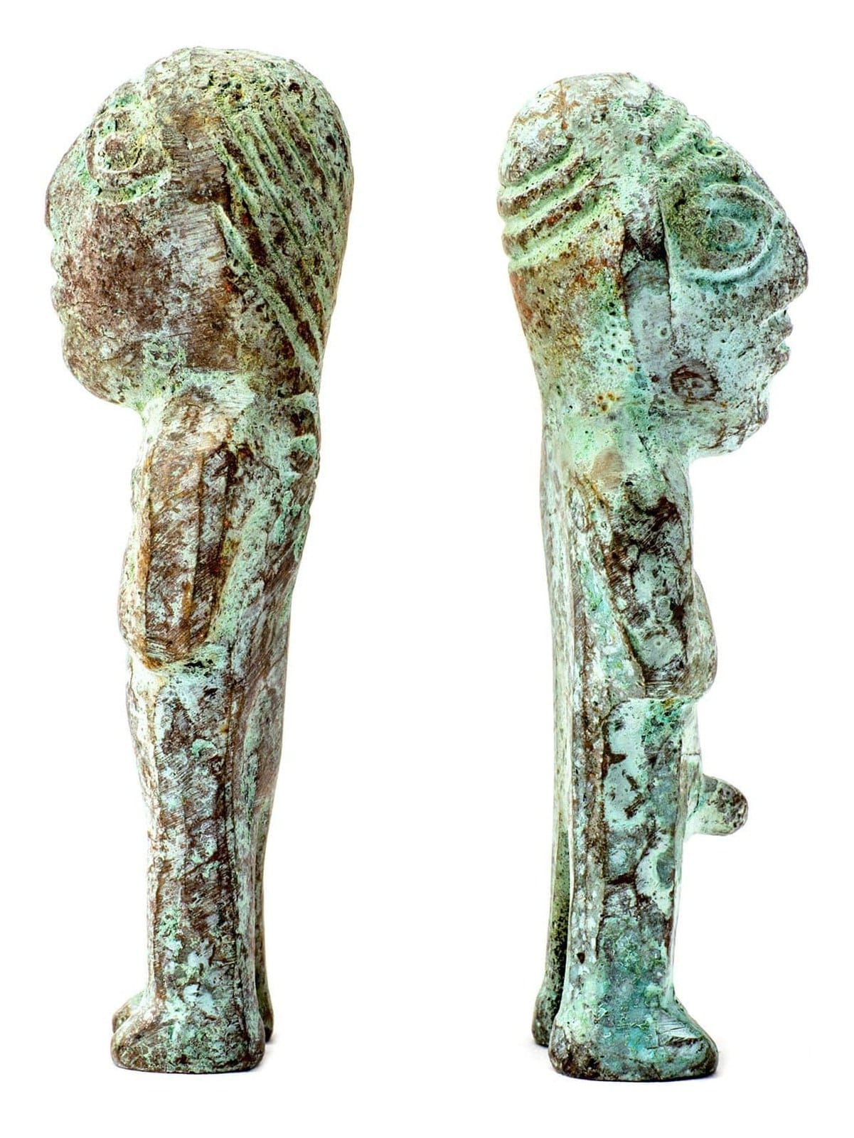 Pachamama & Pachapapa Brass Figurines - Image 4