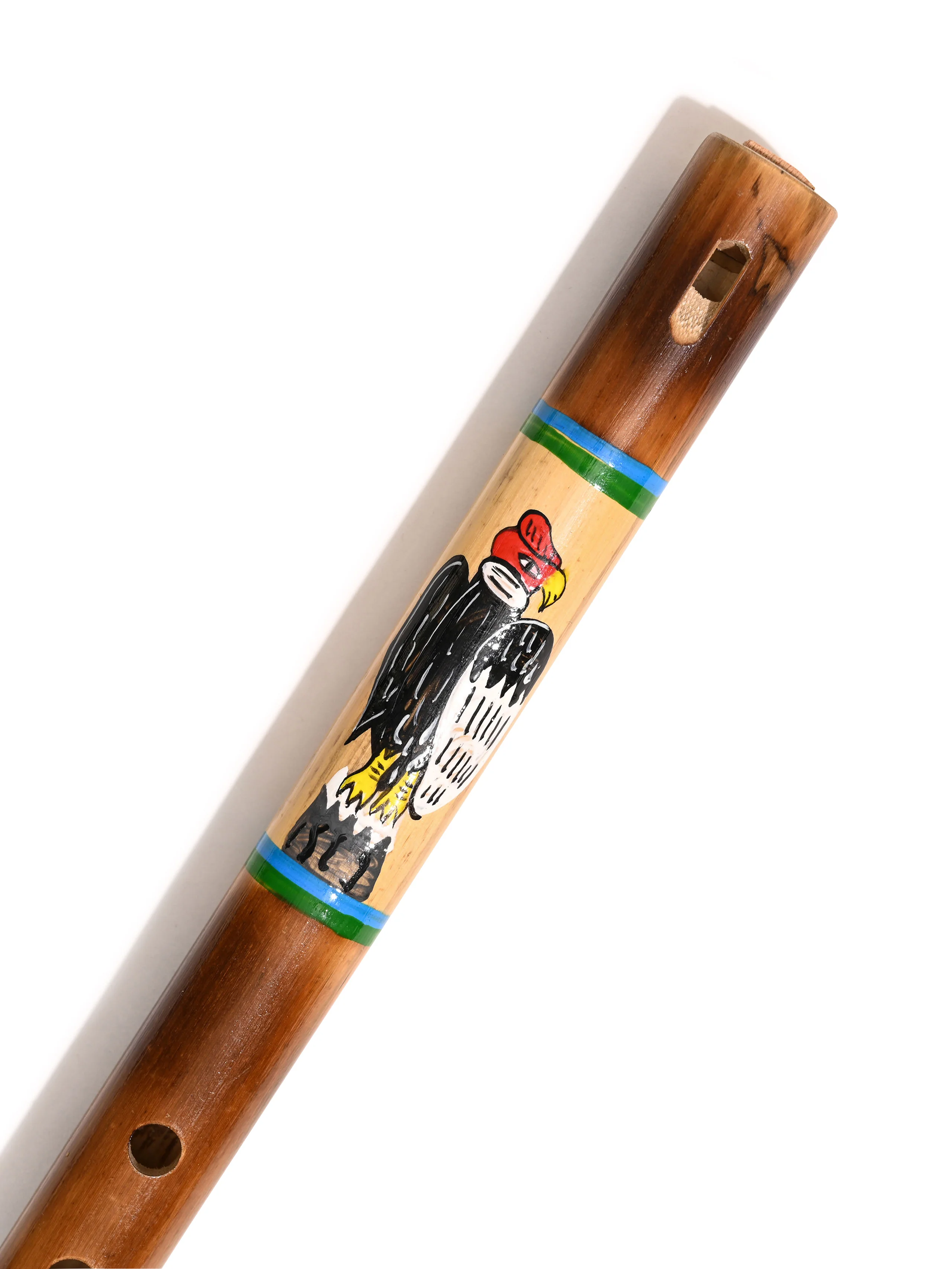 Painted Bamboo Flute - Image 7