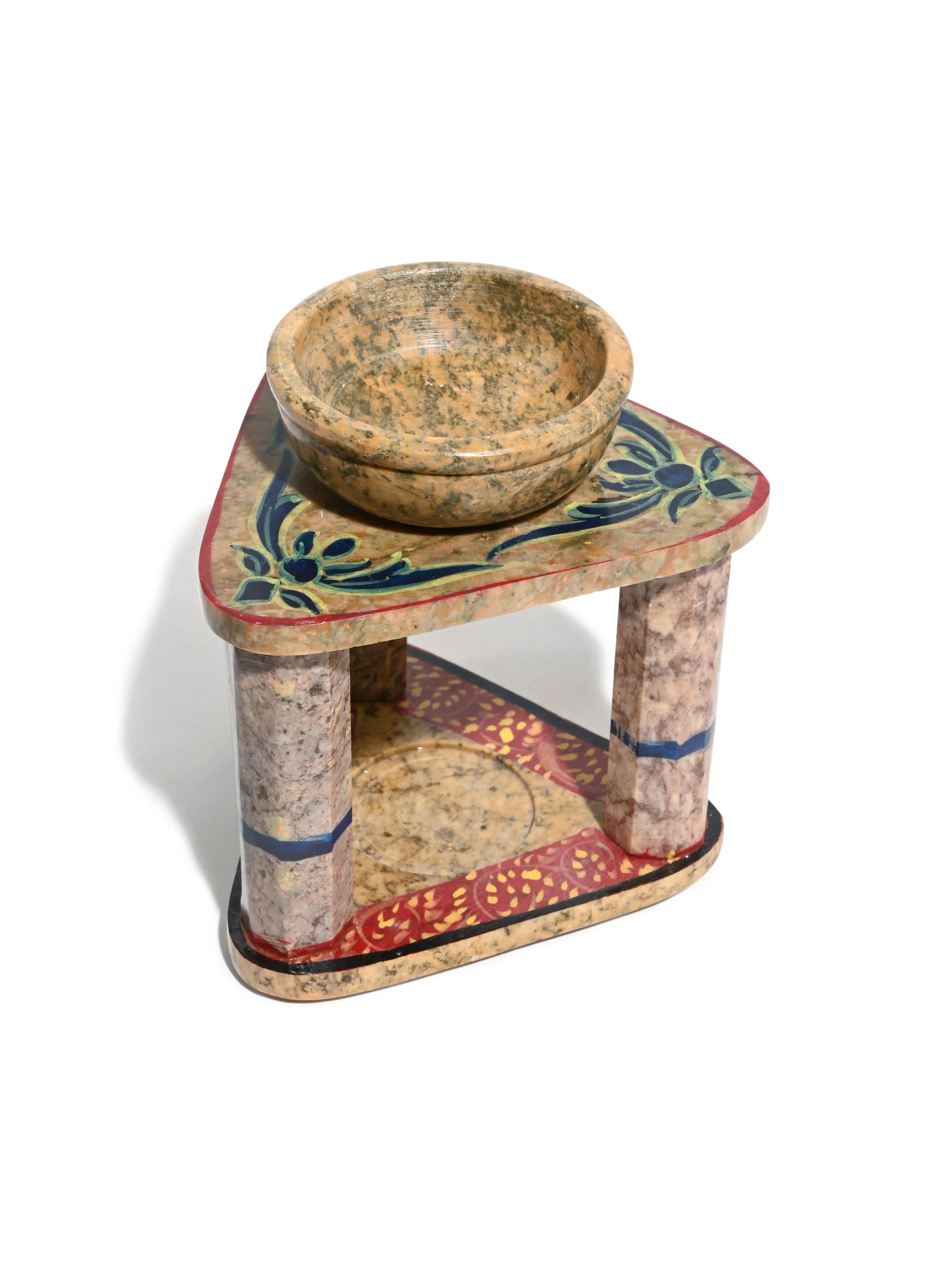 Painted Stone Triangle Essential Oil Diffuser - Image 2