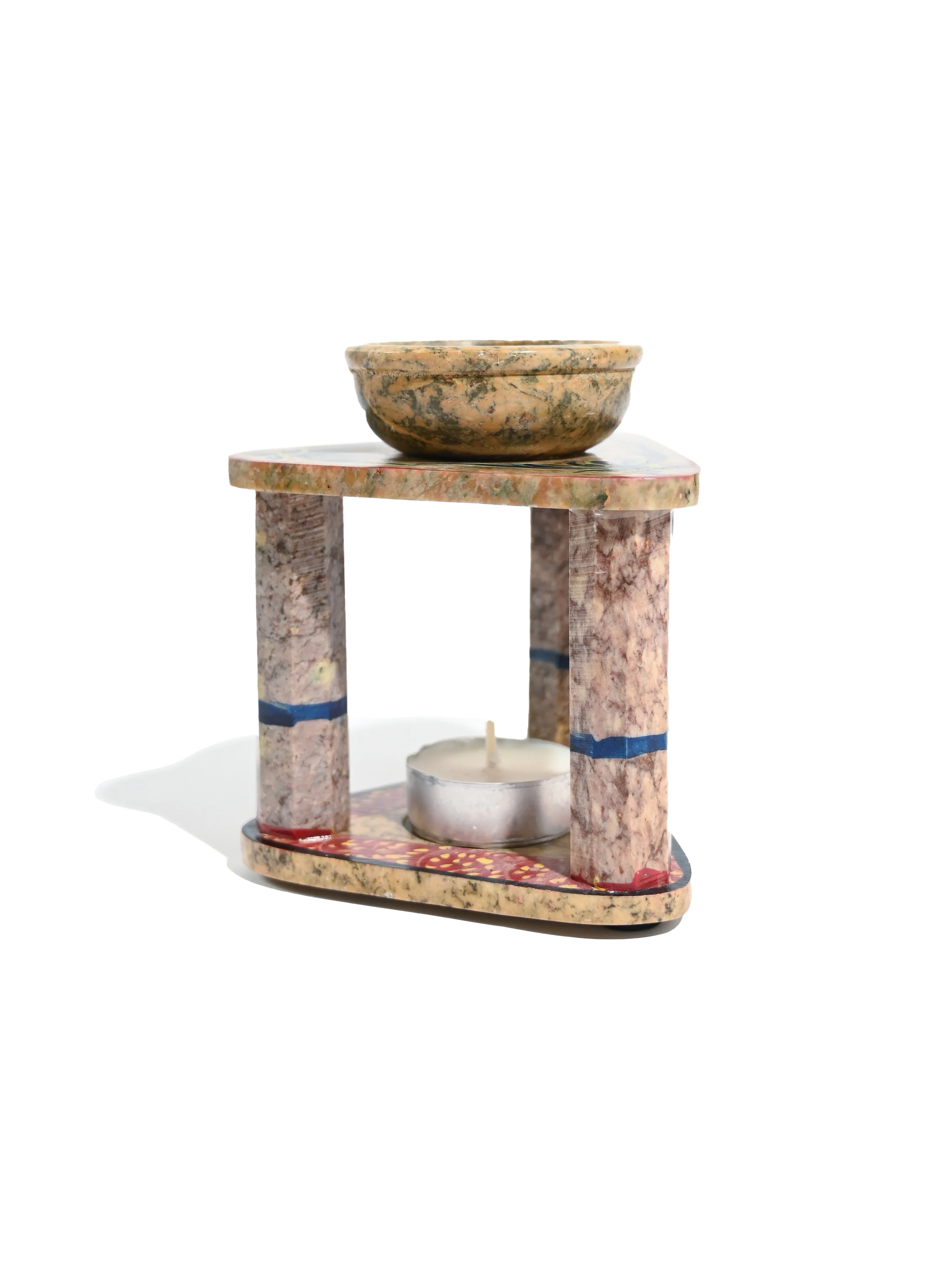 Painted Stone Triangle Essential Oil Diffuser - Image 3