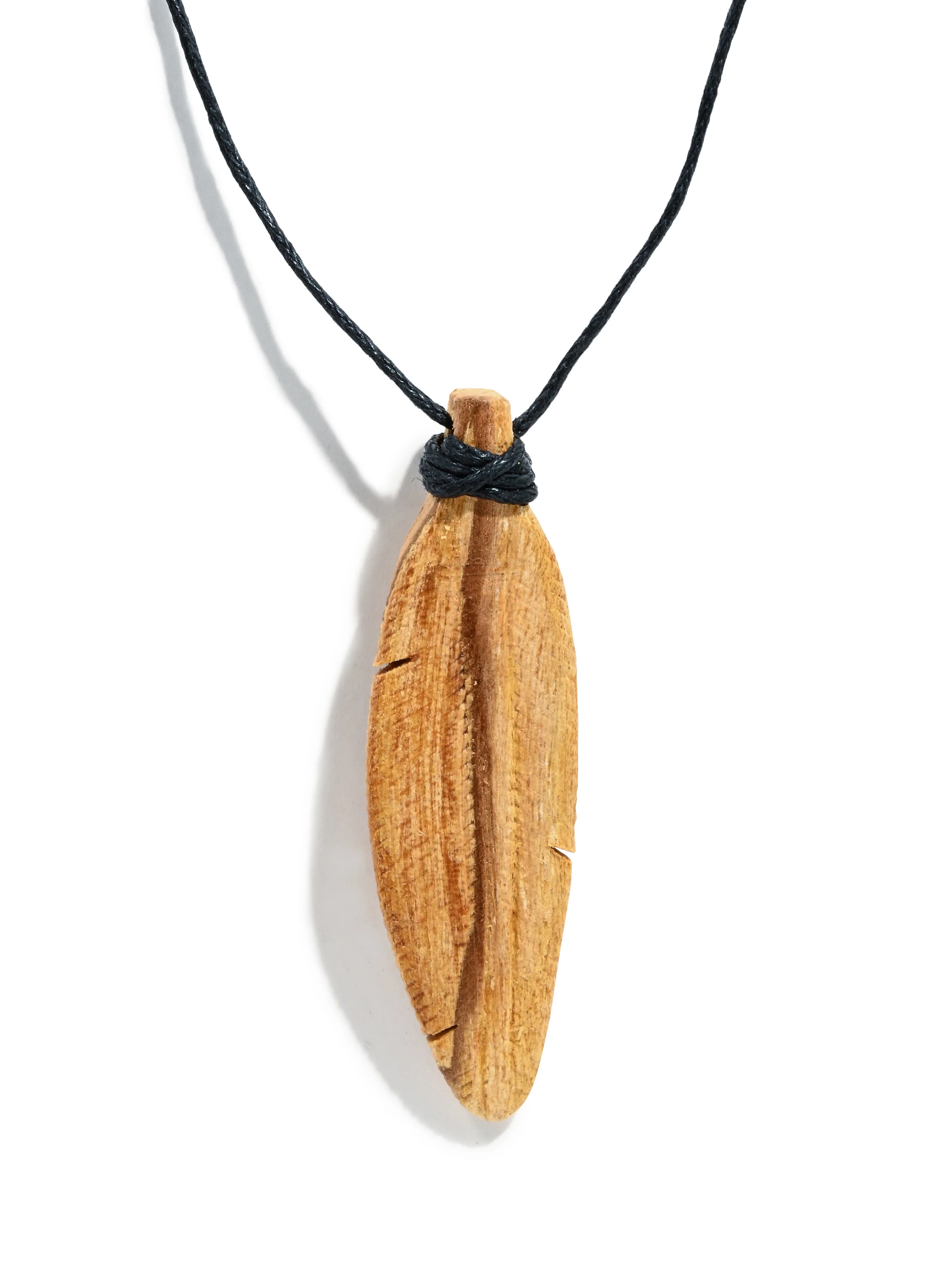 Palo Santo Feather Necklace - Image 2
