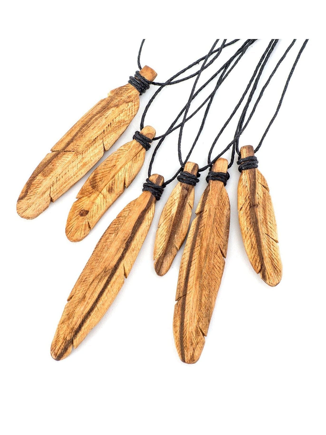 Palo Santo Feather Necklace - Image 3