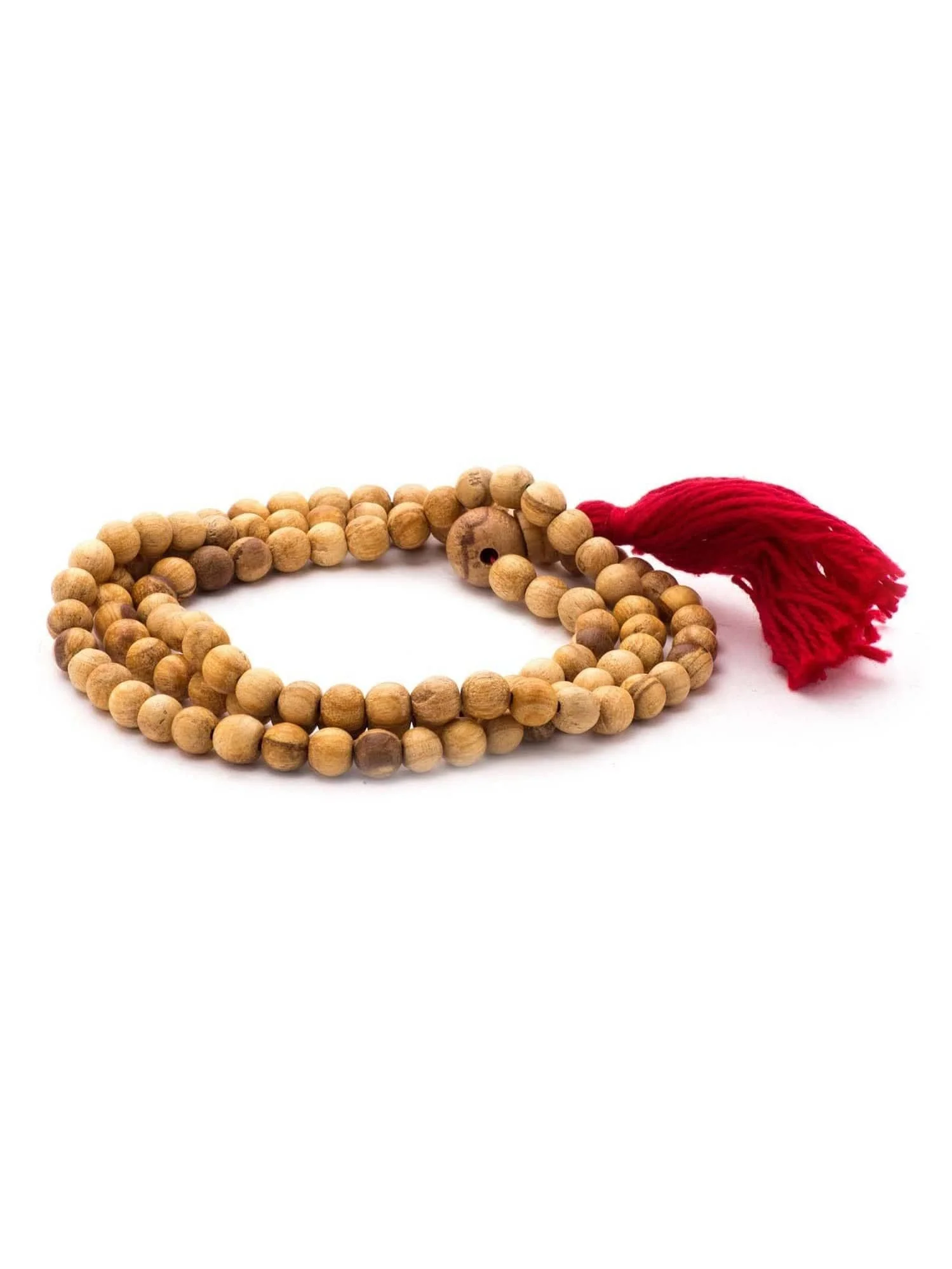 Palo Santo Wood Prayer Bead Mala - Image 4