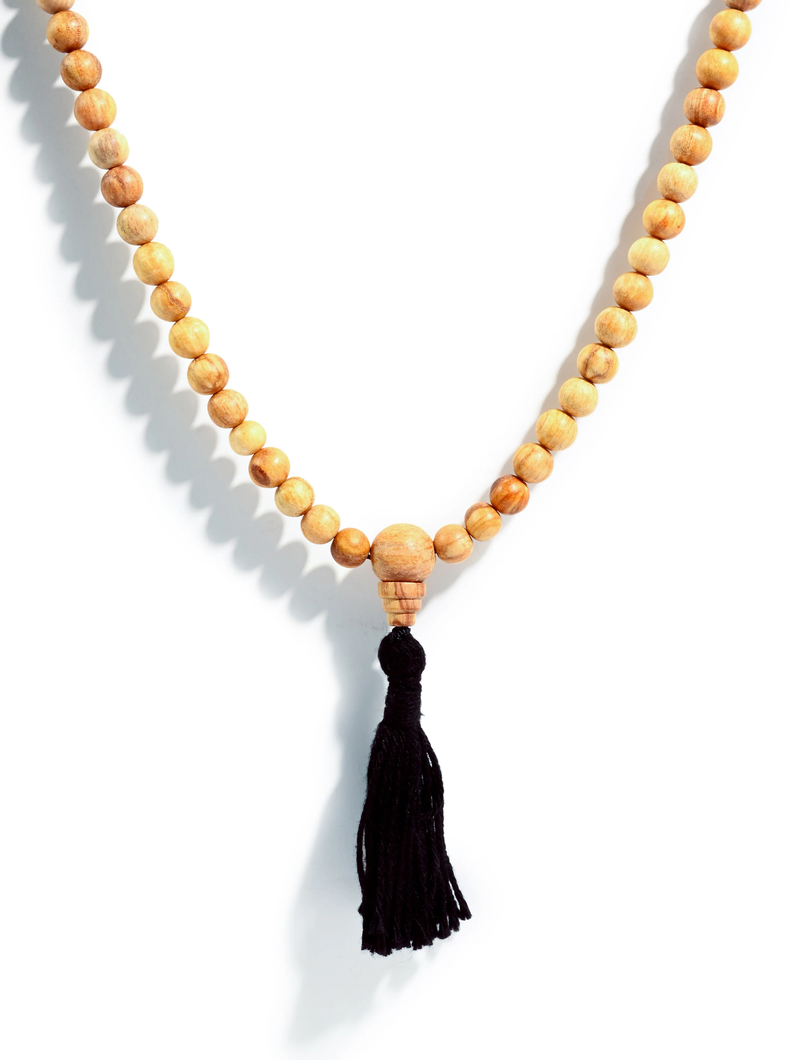 Palo Santo Wood Prayer Bead Mala - Image 5
