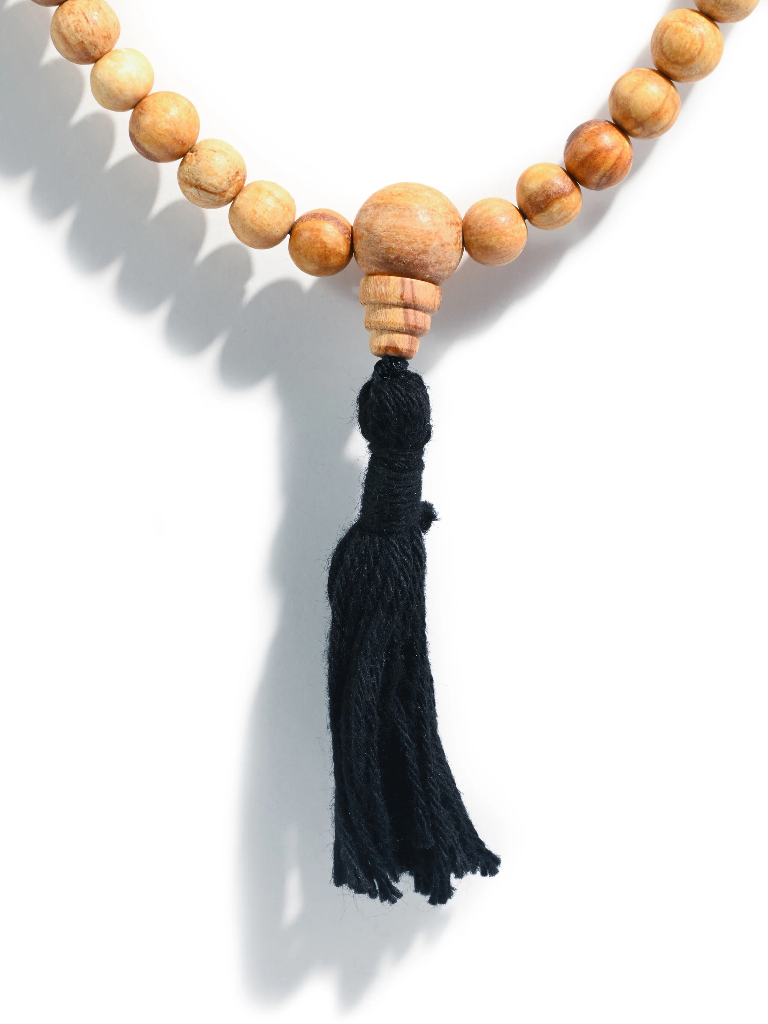 Palo Santo Wood Prayer Bead Mala - Image 7