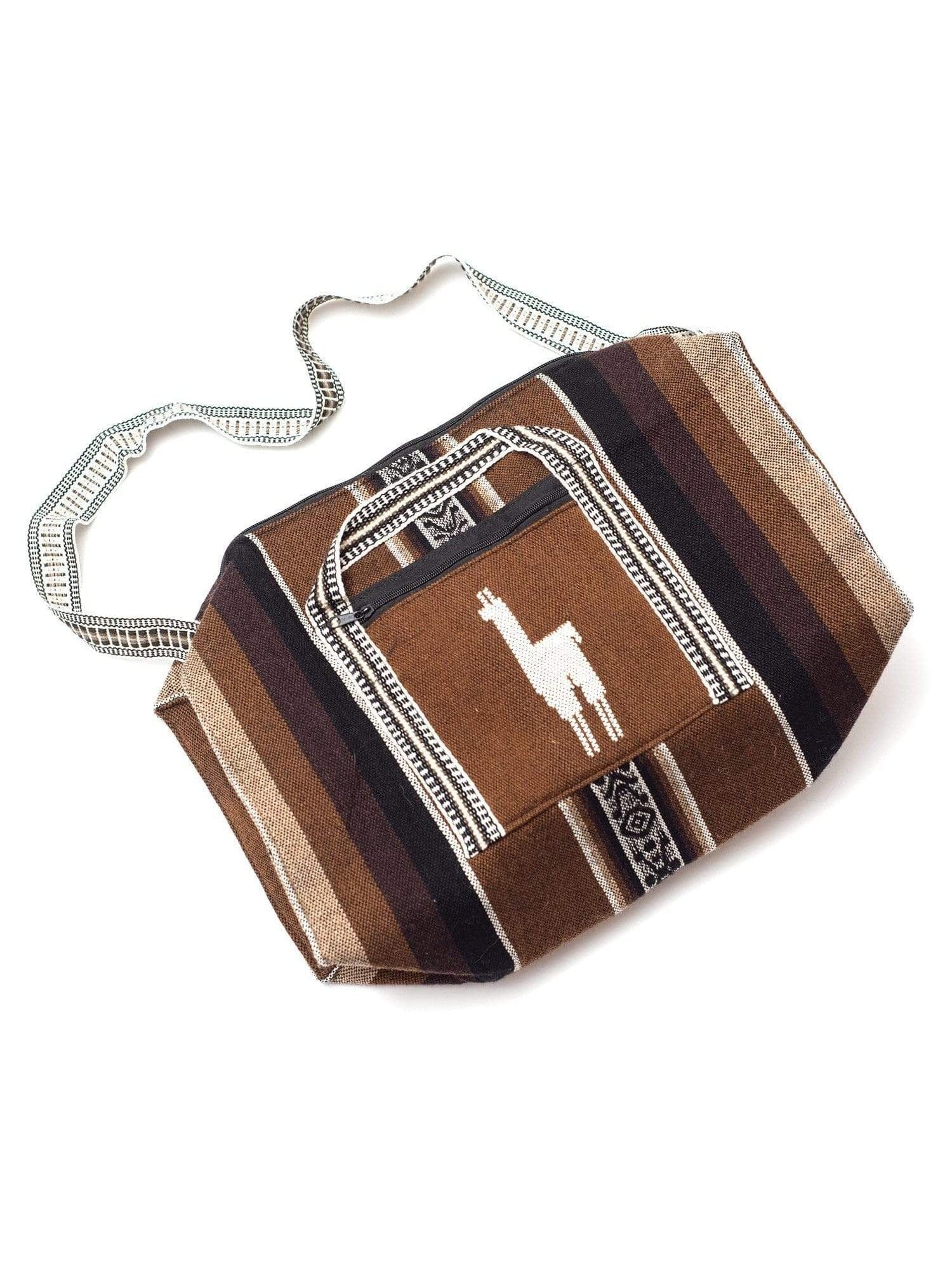 Peruvian Alpaca Padded Duffel Bag - Image 4