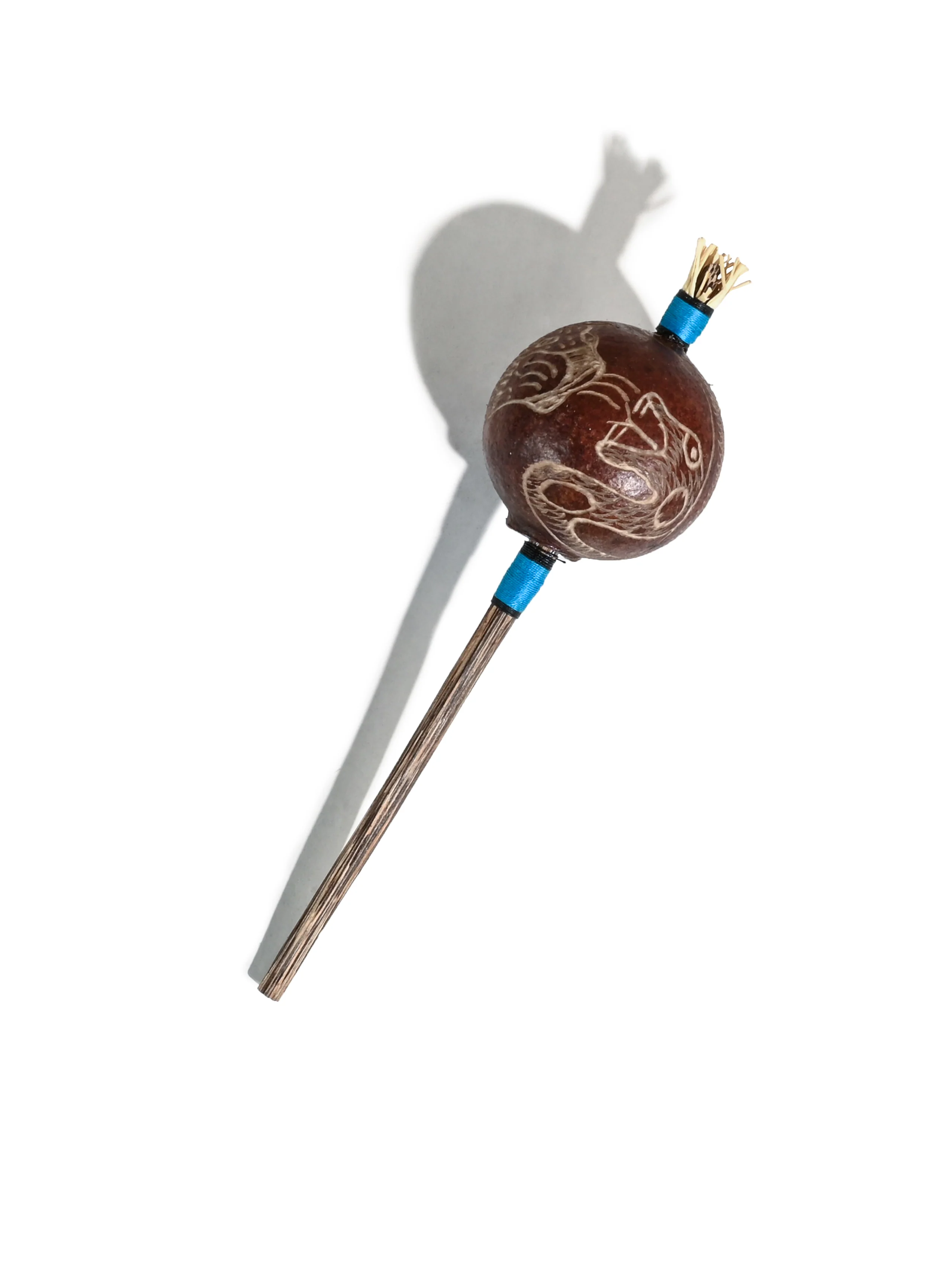 Peruvian Amazon Gourd Rattle - Four Directions - Image 4