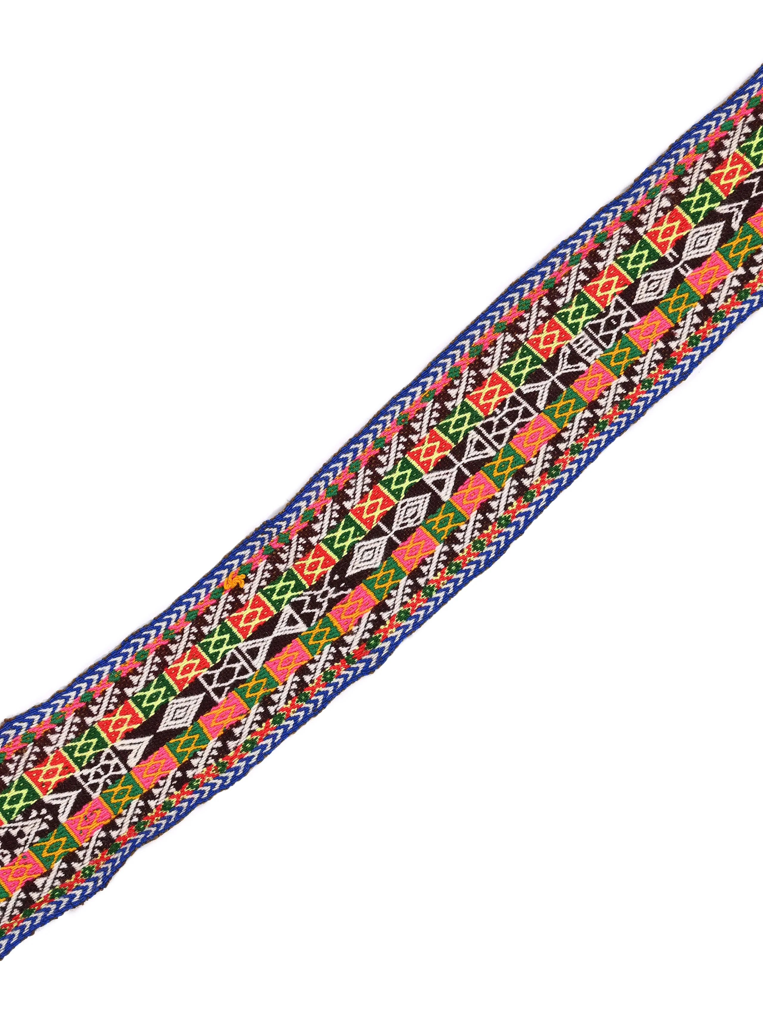 Peruvian Andean Handwoven Chumpi Belt - Image 3