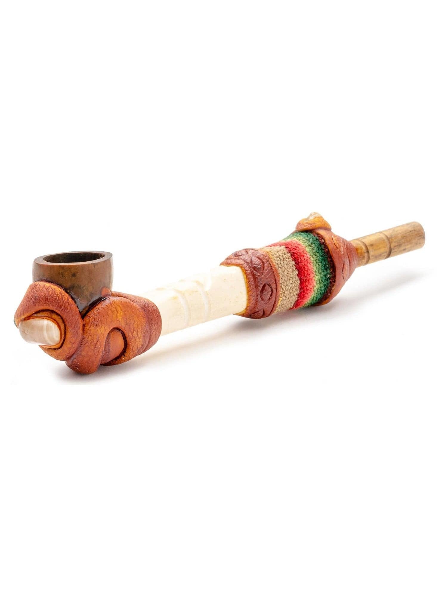 Peruvian Bone Smoking Pipe - Image 10