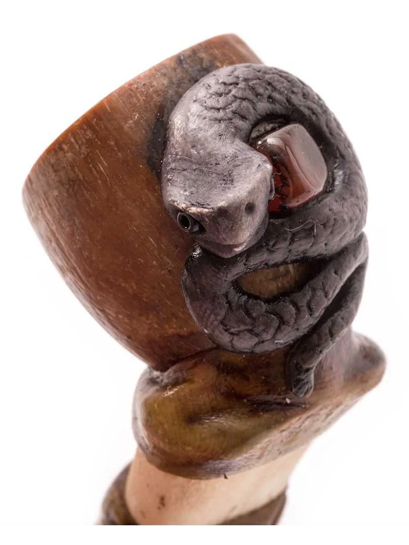 Peruvian Bone Smoking Pipe - Image 8