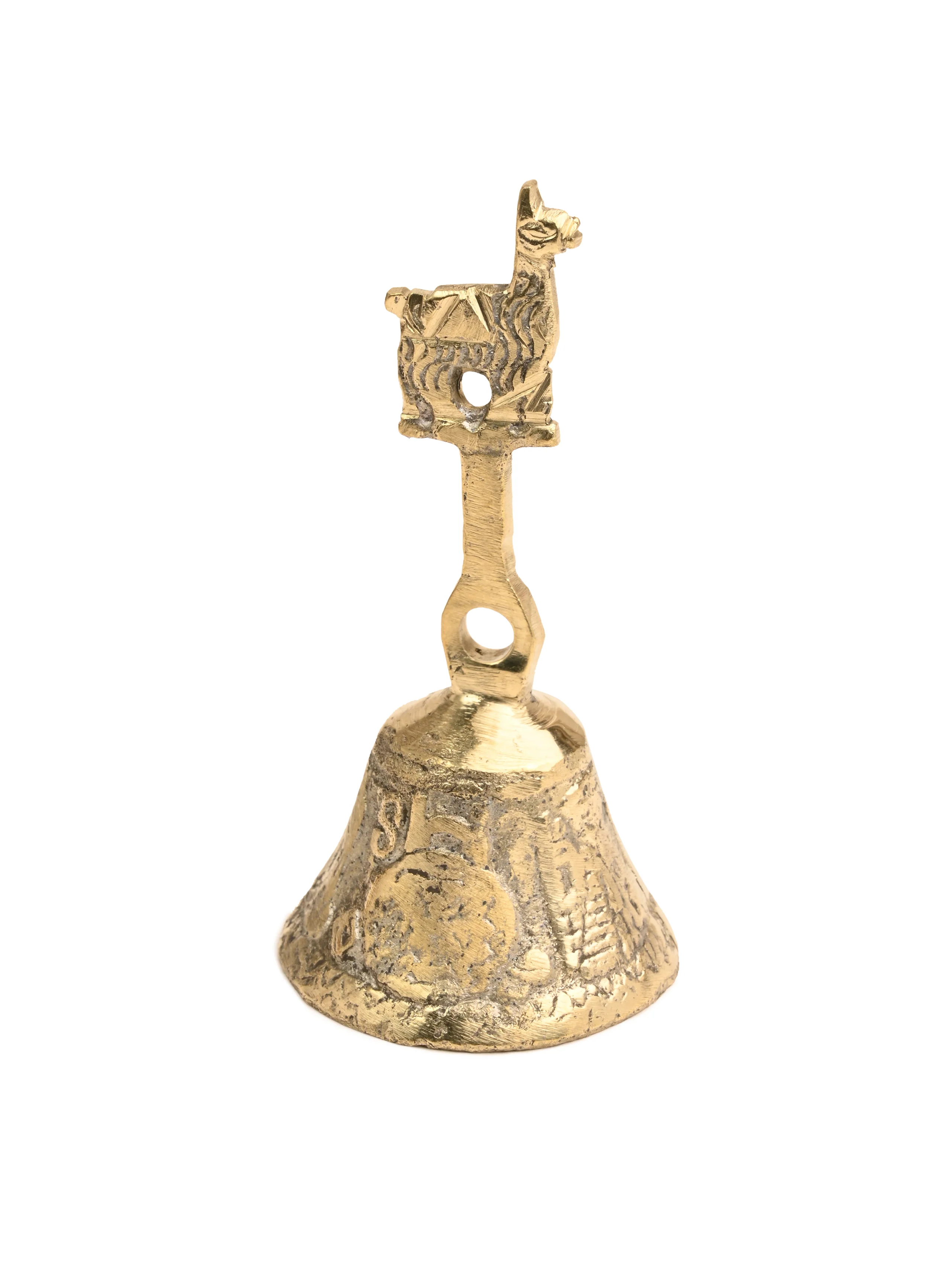 Peruvian Brass Bell Llama - Image 4