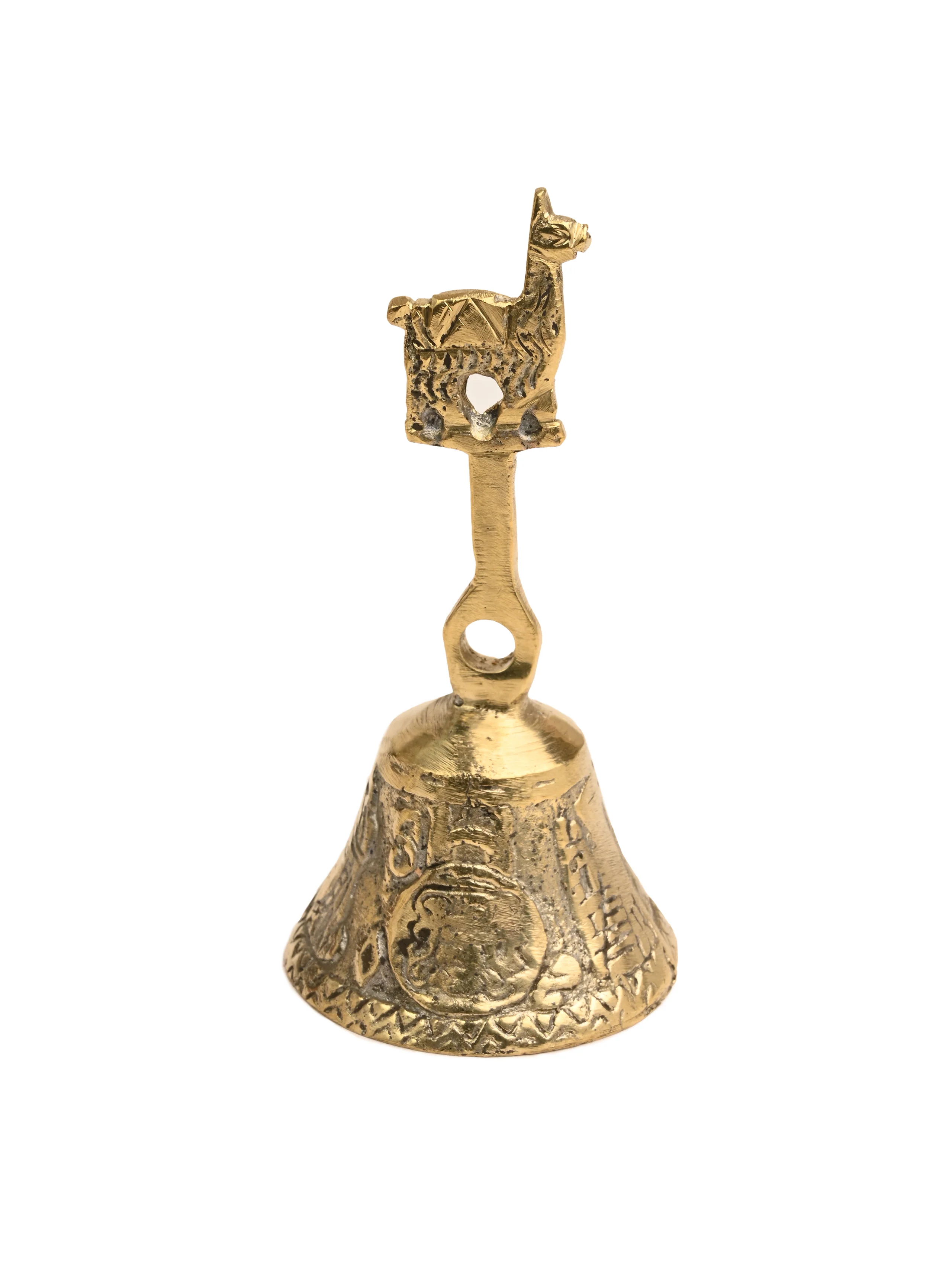 Peruvian Brass Bell Llama - Image 5